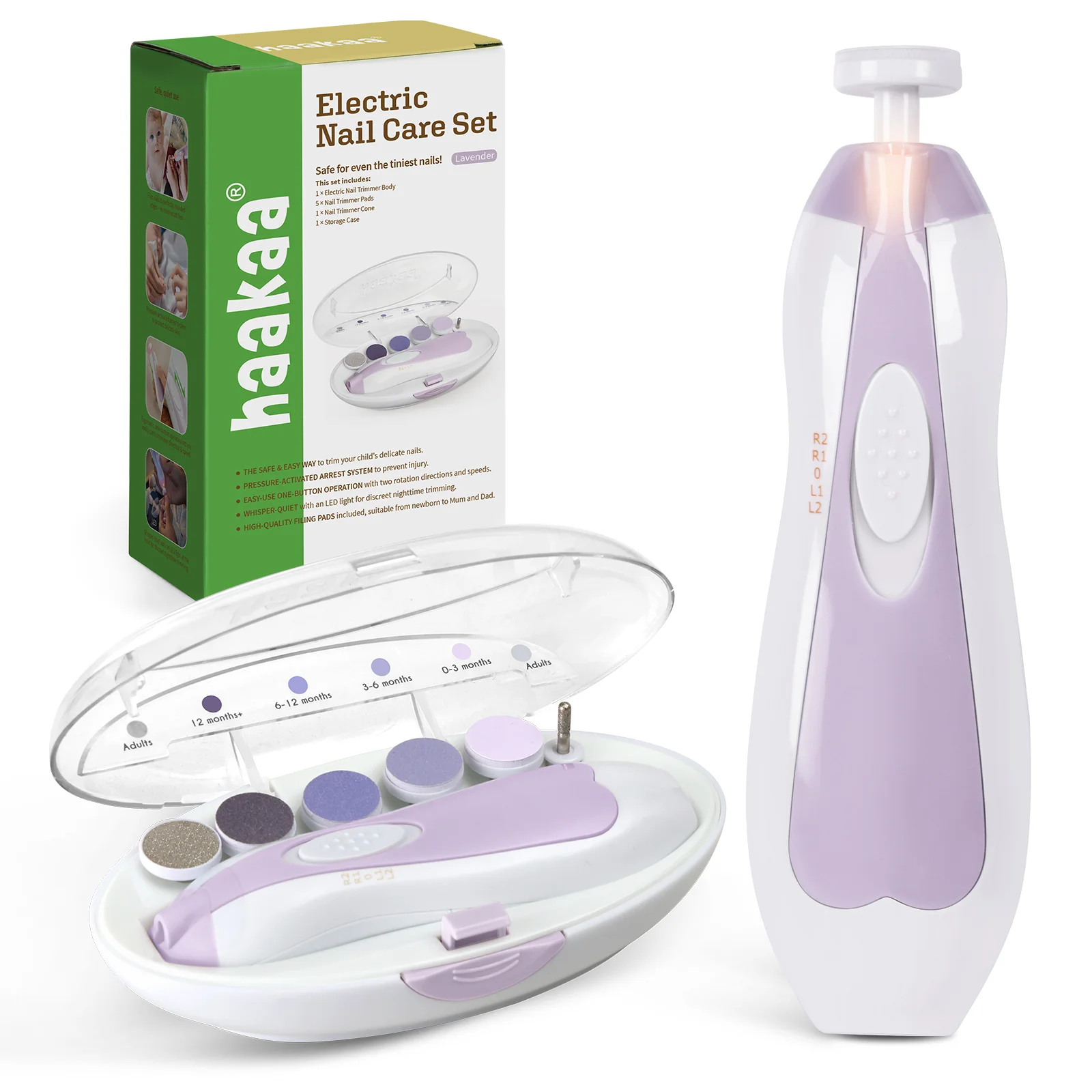 Electric Baby Nail Trimmer – Safe Nail File for Newborns - Image 10
