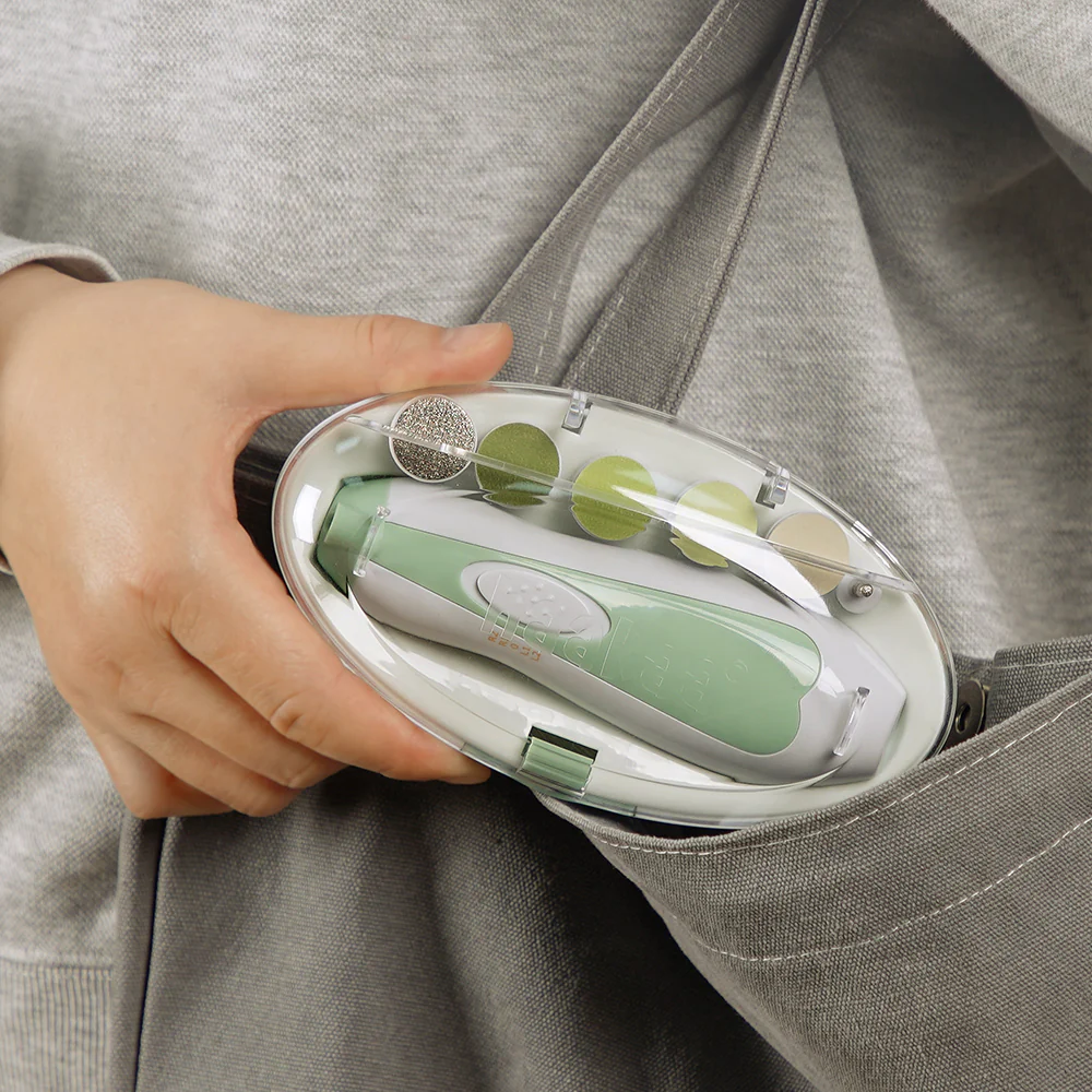 Electric Baby Nail Trimmer – Safe Nail File for Newborns - Image 7
