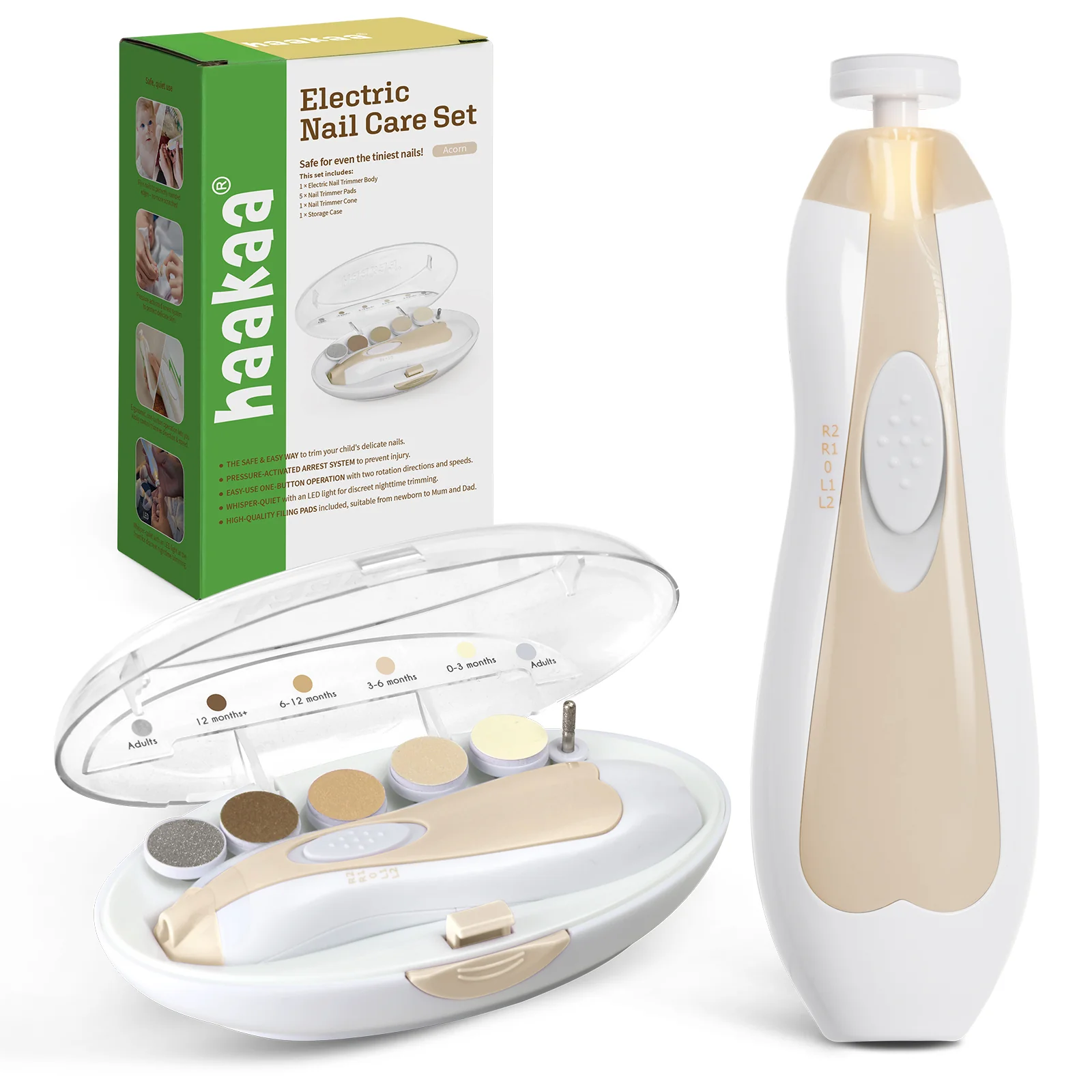 Electric Baby Nail Trimmer – Safe Nail File for Newborns - Image 9