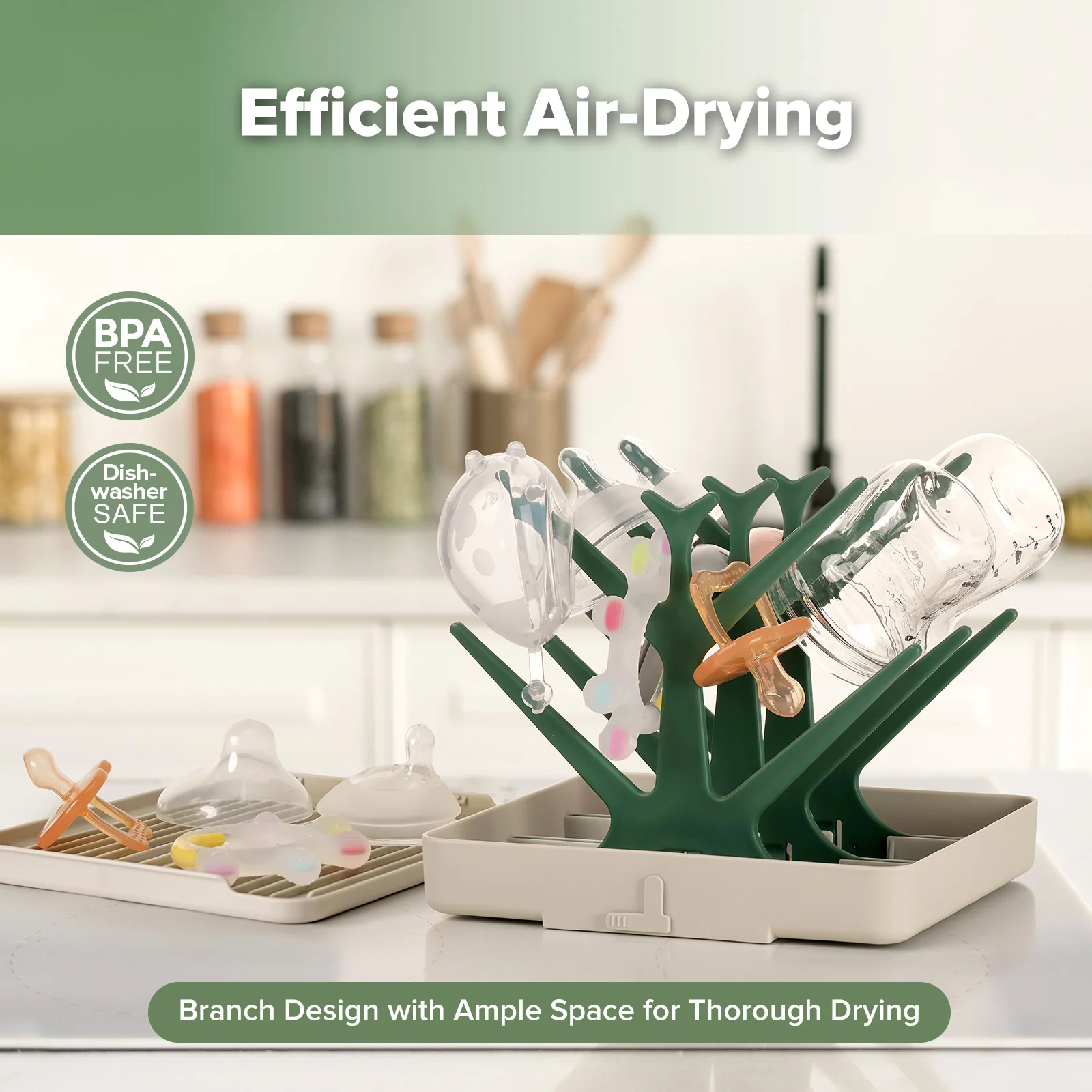 Easy-store Drying Tree & Tray Set - Image 5