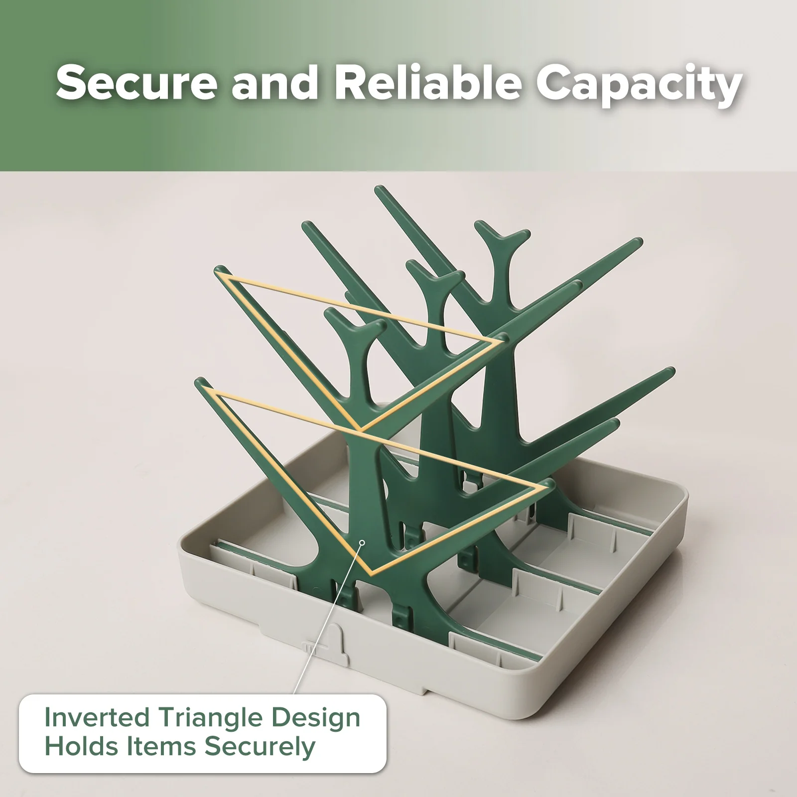 Easy-store Drying Tree & Tray Set - Image 3