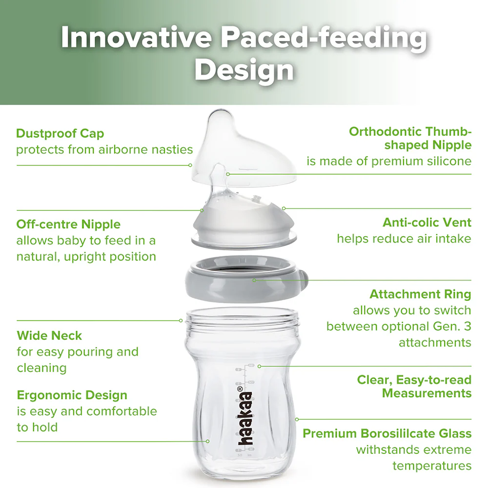 Generation 3 Glass Baby Bottle (120ml | 180ml | 300ml) - Image 6