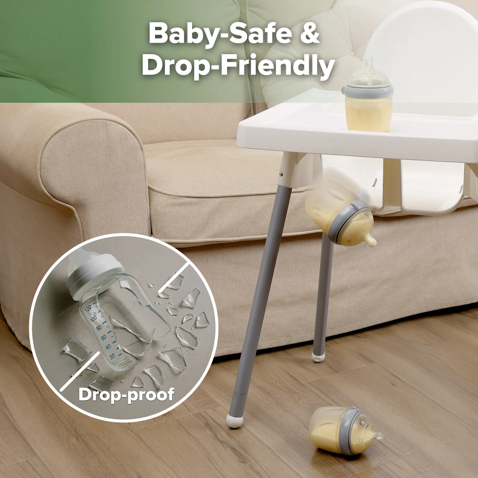 Generation 3 Silicone Baby Bottle (160ml | 250ml) - Image 5