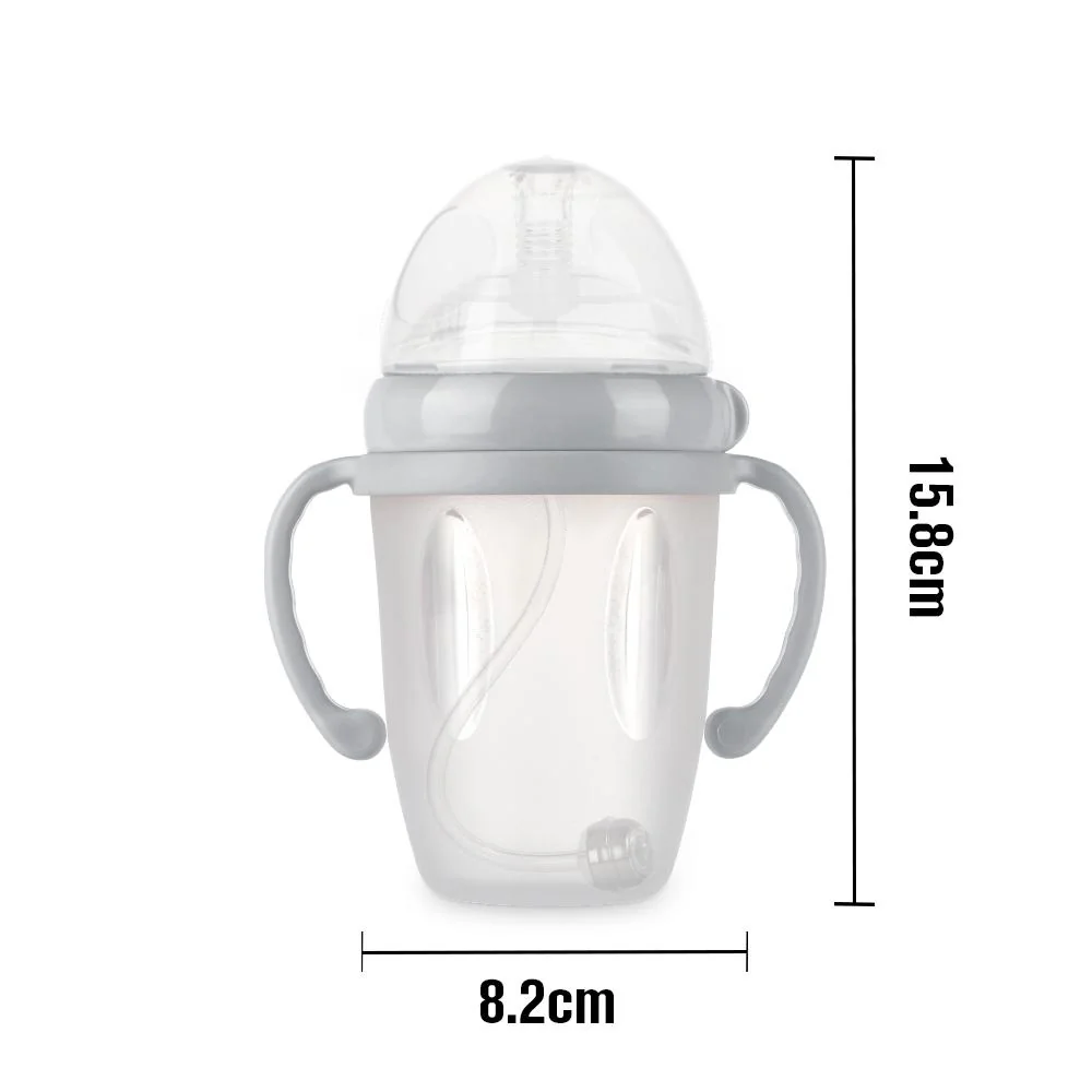 Generation 3 Silicone Sippy Spout Bottle (250ml) - Image 3