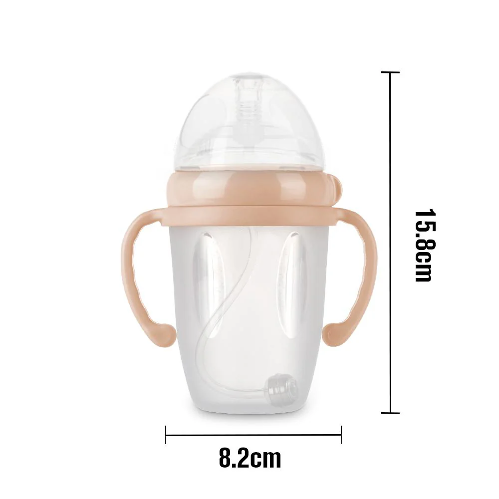 Generation 3 Silicone Sippy Spout Bottle (250ml) - Image 4