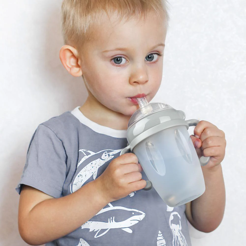 Generation 3 Silicone Sippy Spout Bottle (250ml) - Image 5