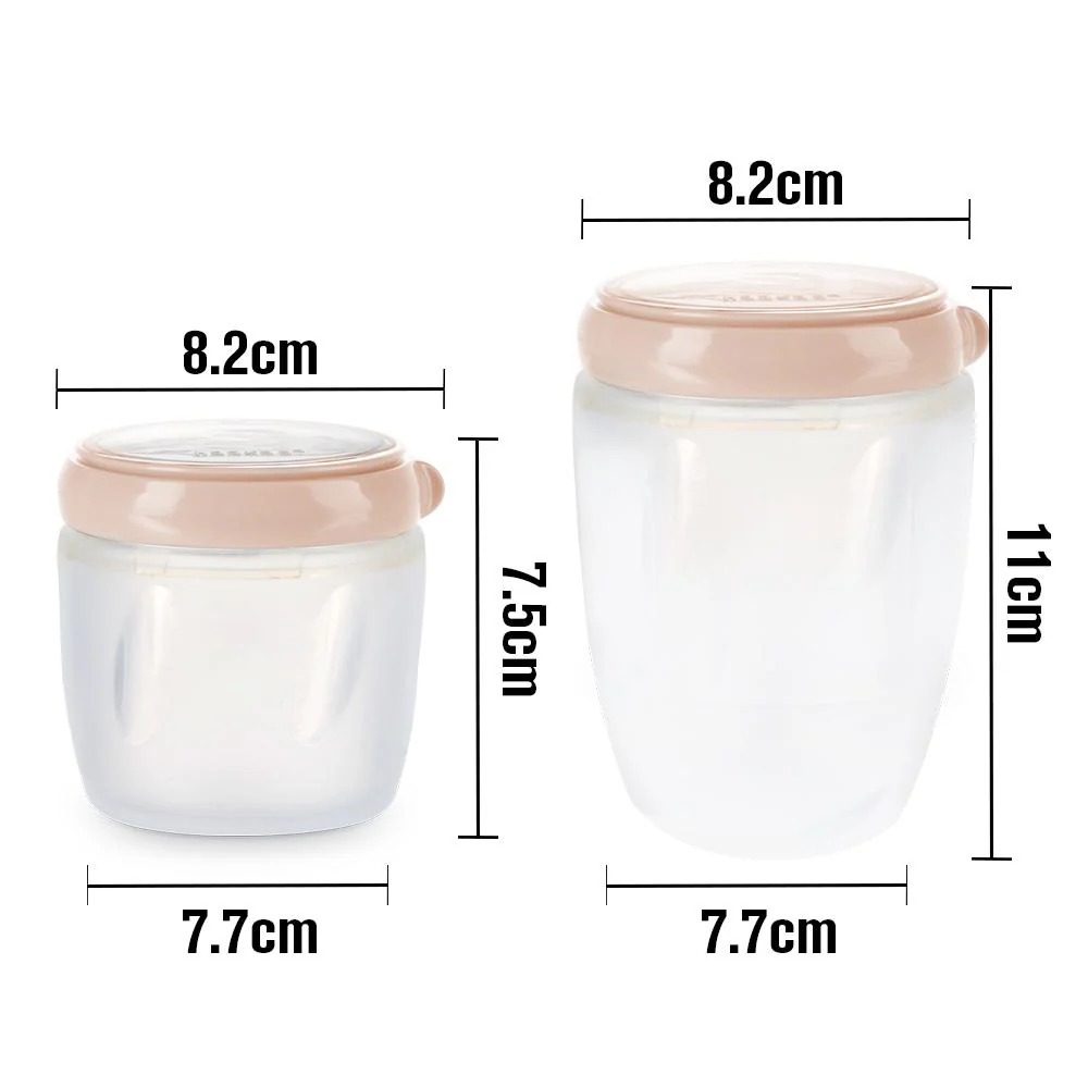 Generation 3 Silicone Storage Container Set 4pk (160ml + 250ml) - Image 4
