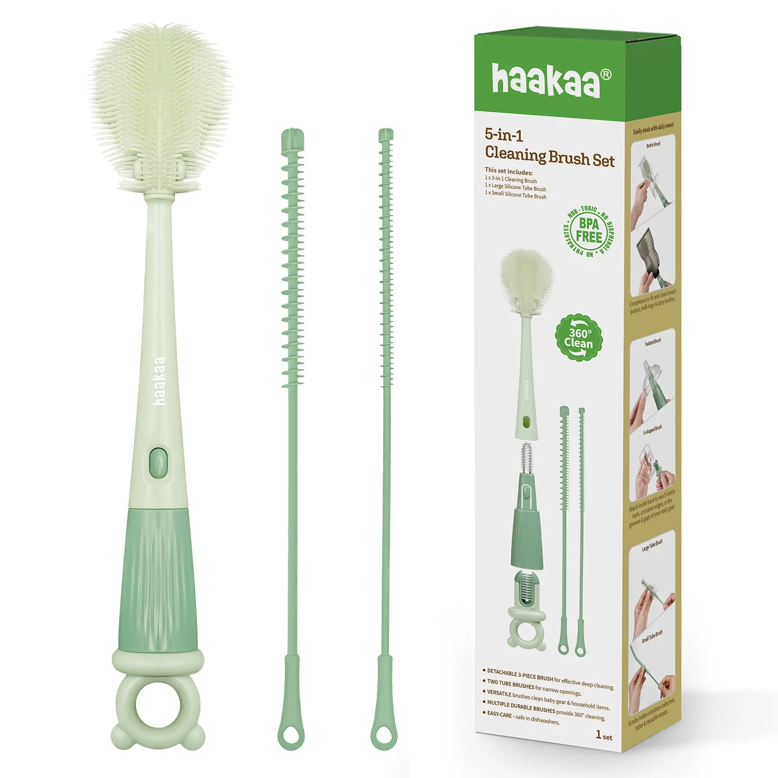 5-in-1 Cleaning Brush Set - Image 10