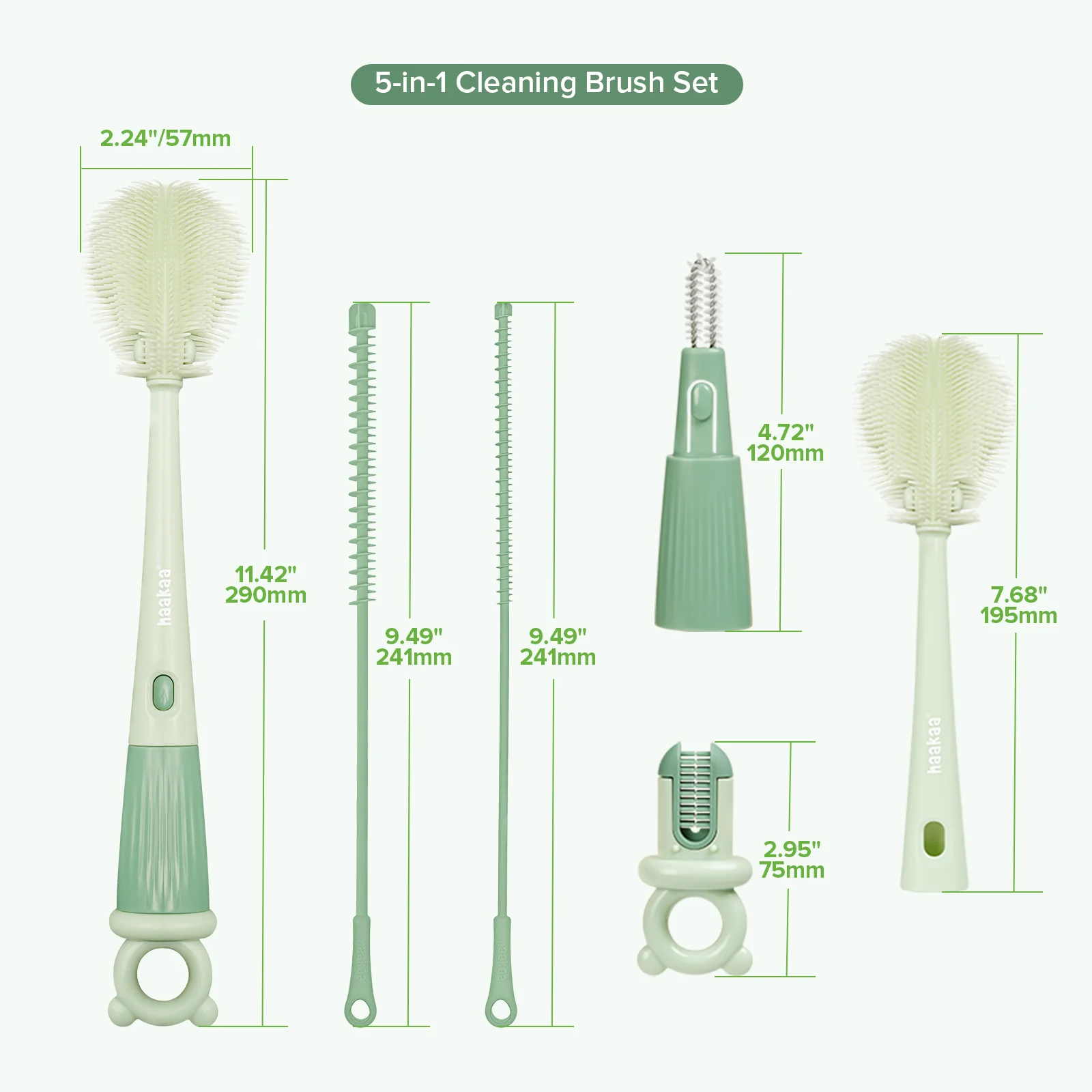 5-in-1 Cleaning Brush Set - Image 9