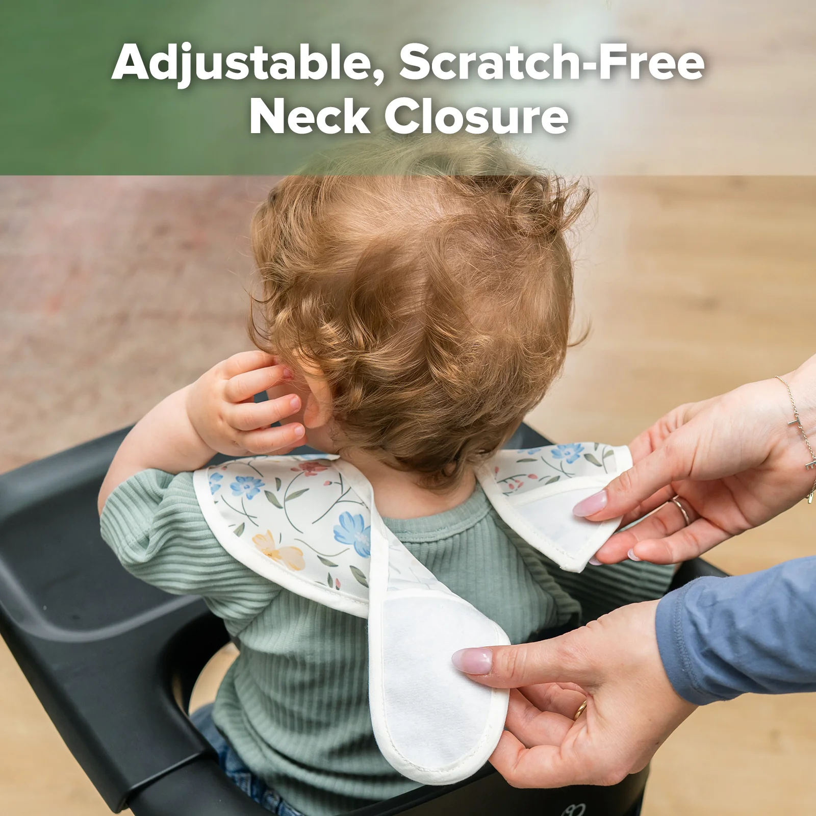 Haakaa Easy-fold Baby Bib - 2pcs - Image 6