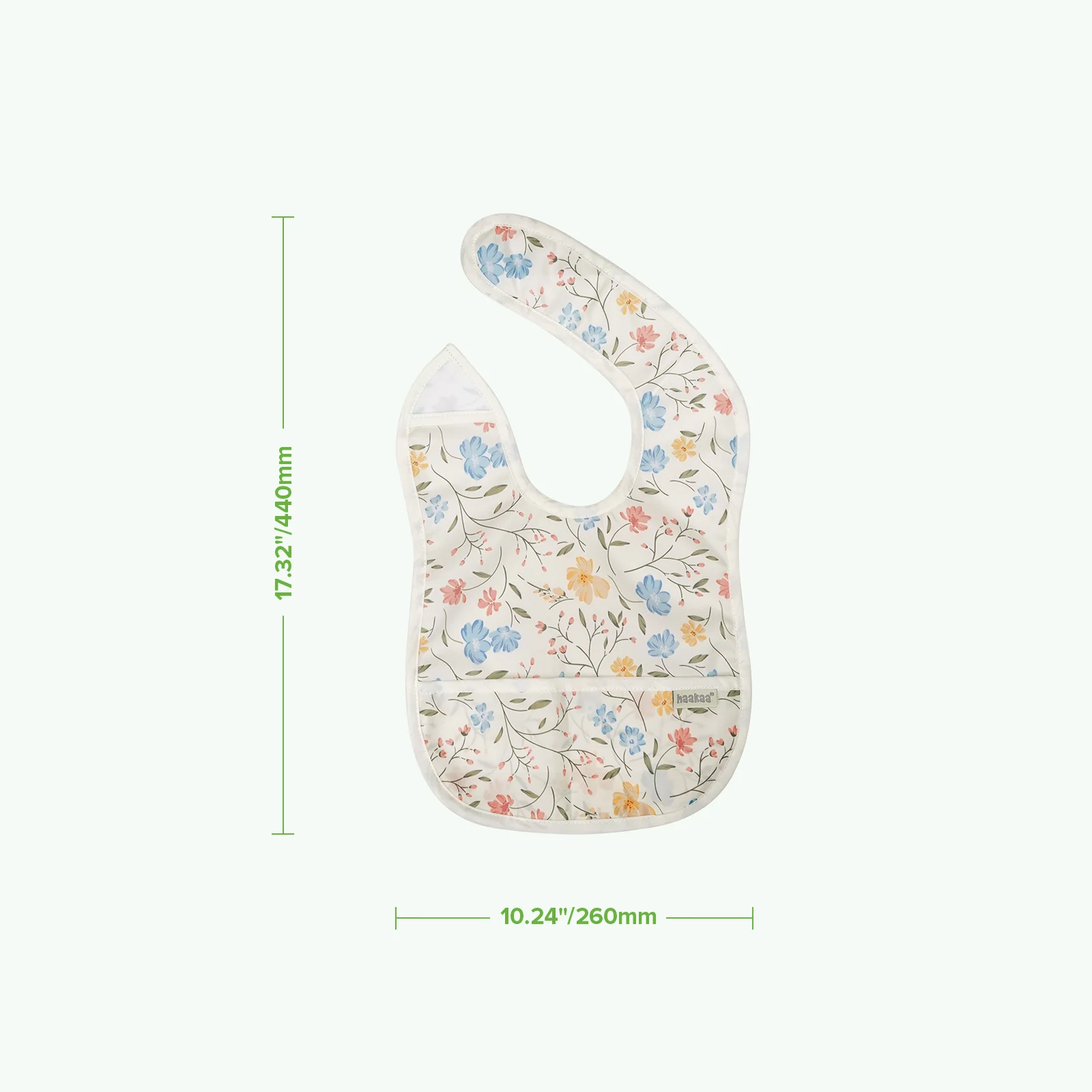 Haakaa Easy-fold Baby Bib - 2pcs - Image 9