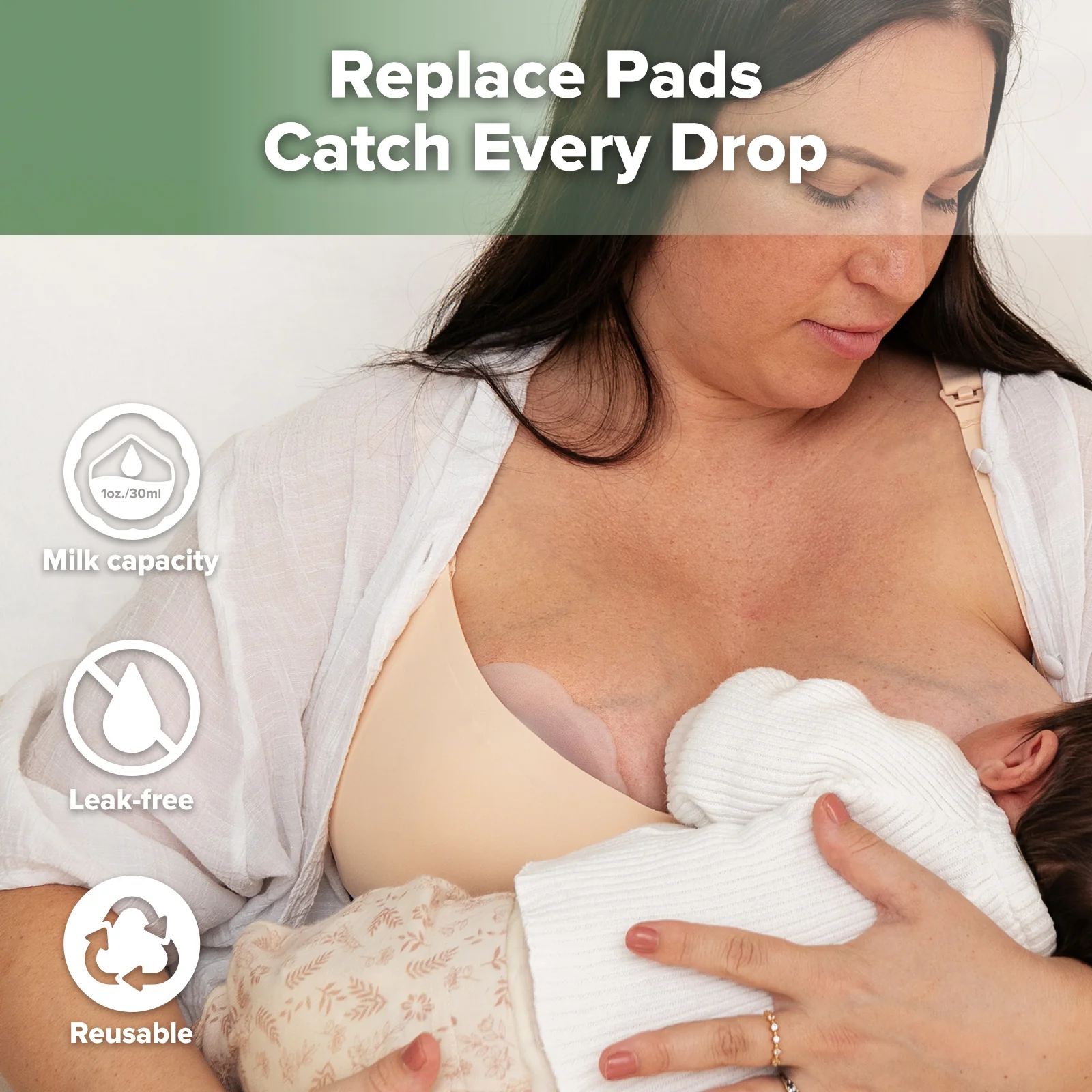 Petal Milk Collector – Discreet for Leaking Milk & Letdown (30ml) - Image 10