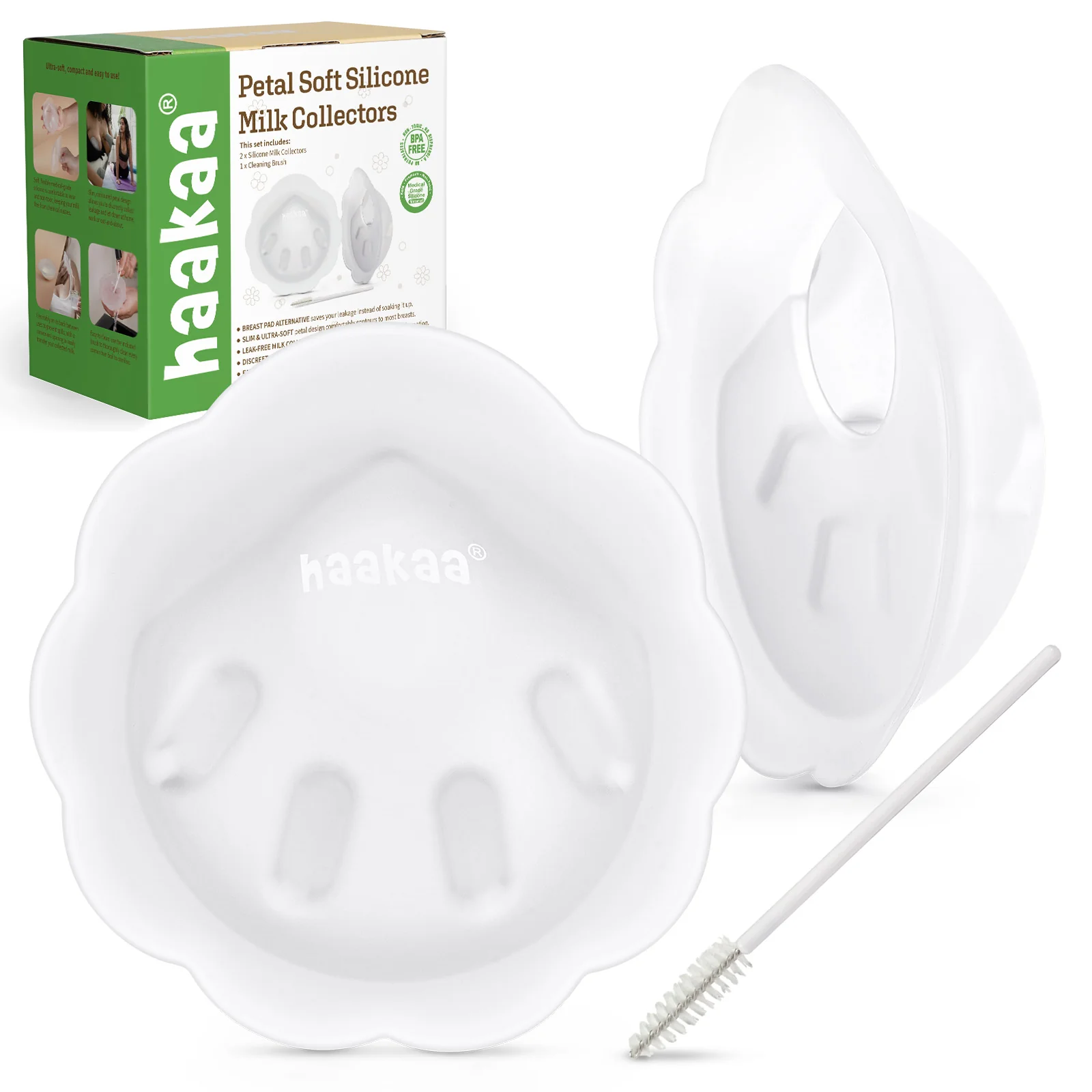 Petal Milk Collector – Discreet for Leaking Milk & Letdown (30ml) - Image 12