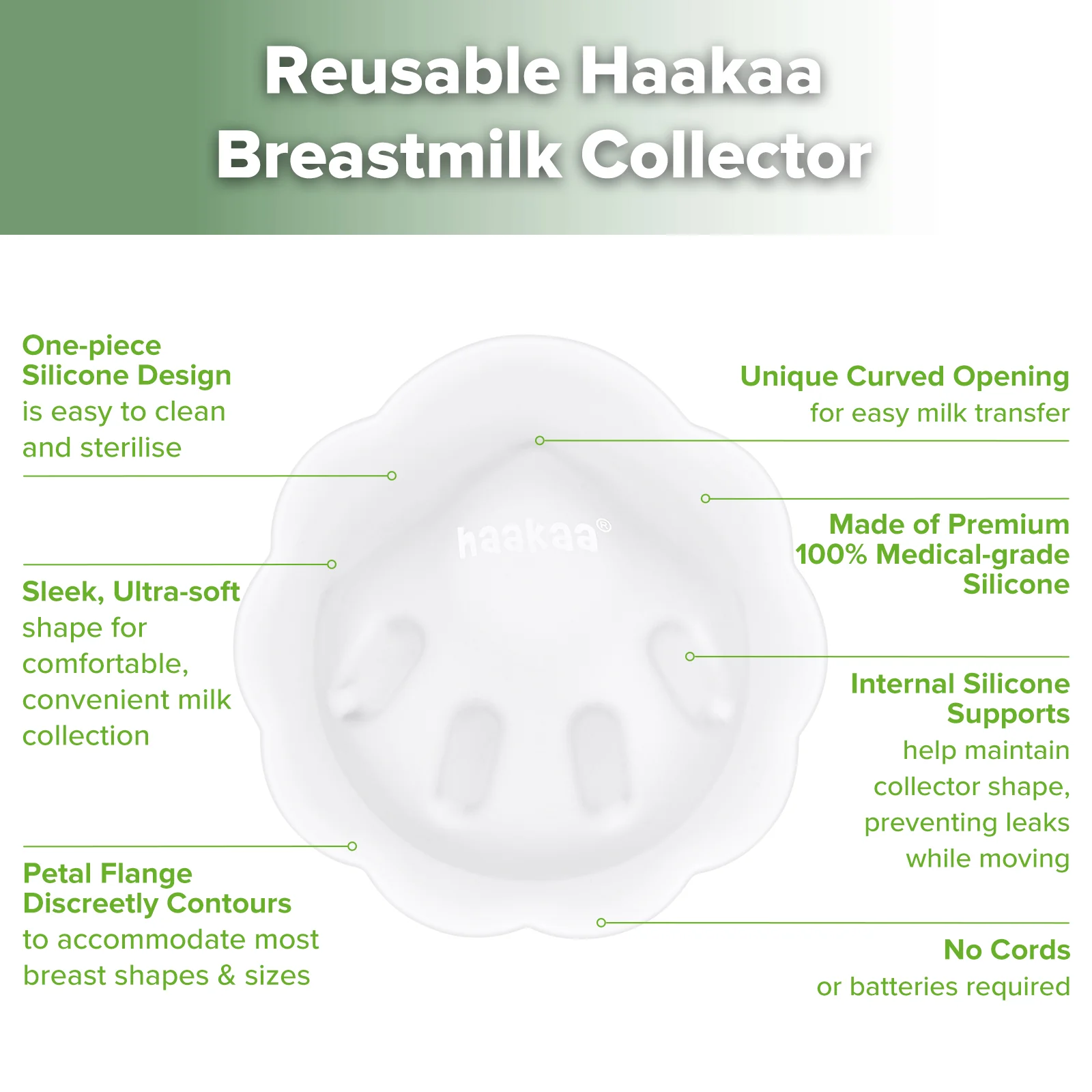 Petal Milk Collector – Discreet for Leaking Milk & Letdown (30ml) - Image 8