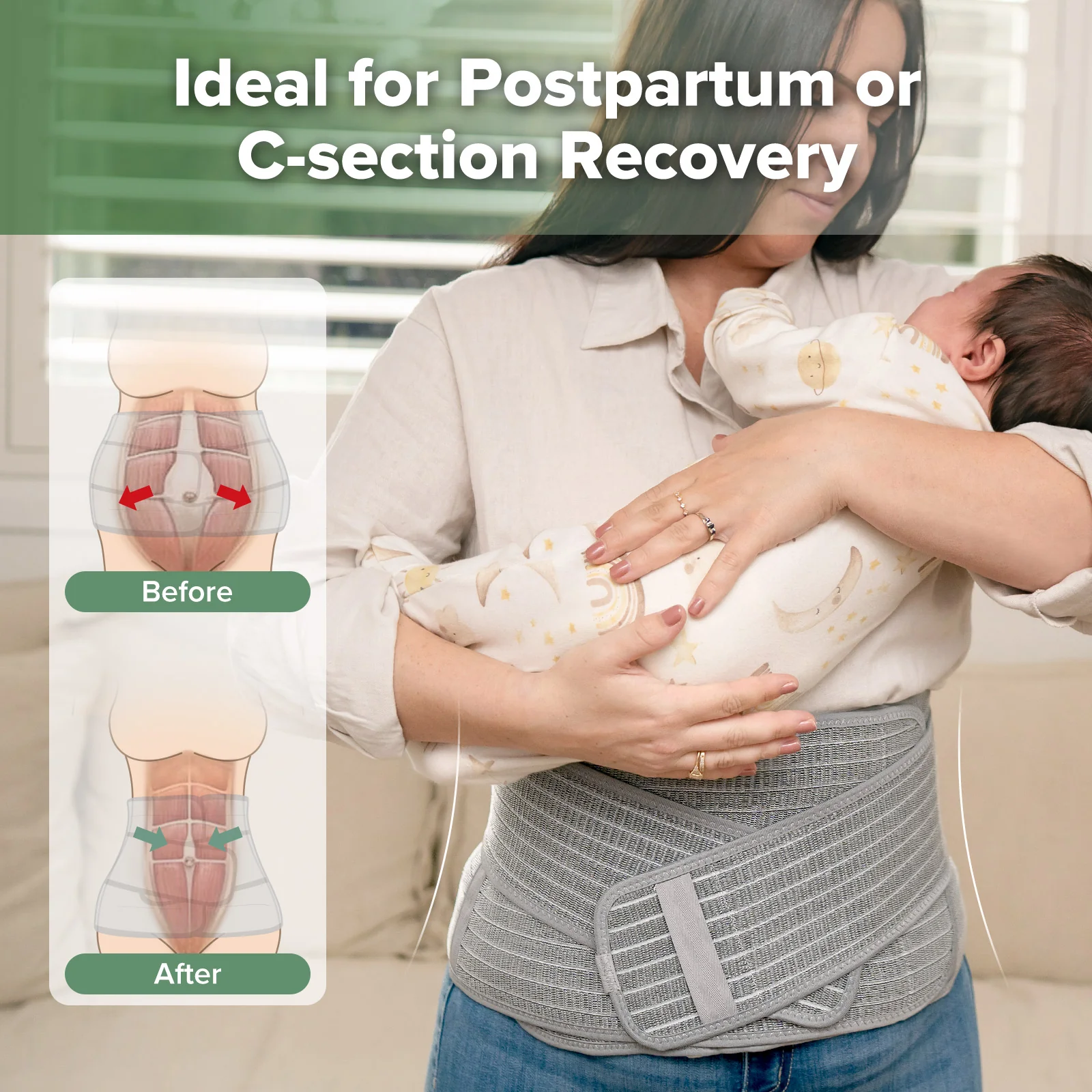Haakaa Postnatal Belly Belt - Image 3