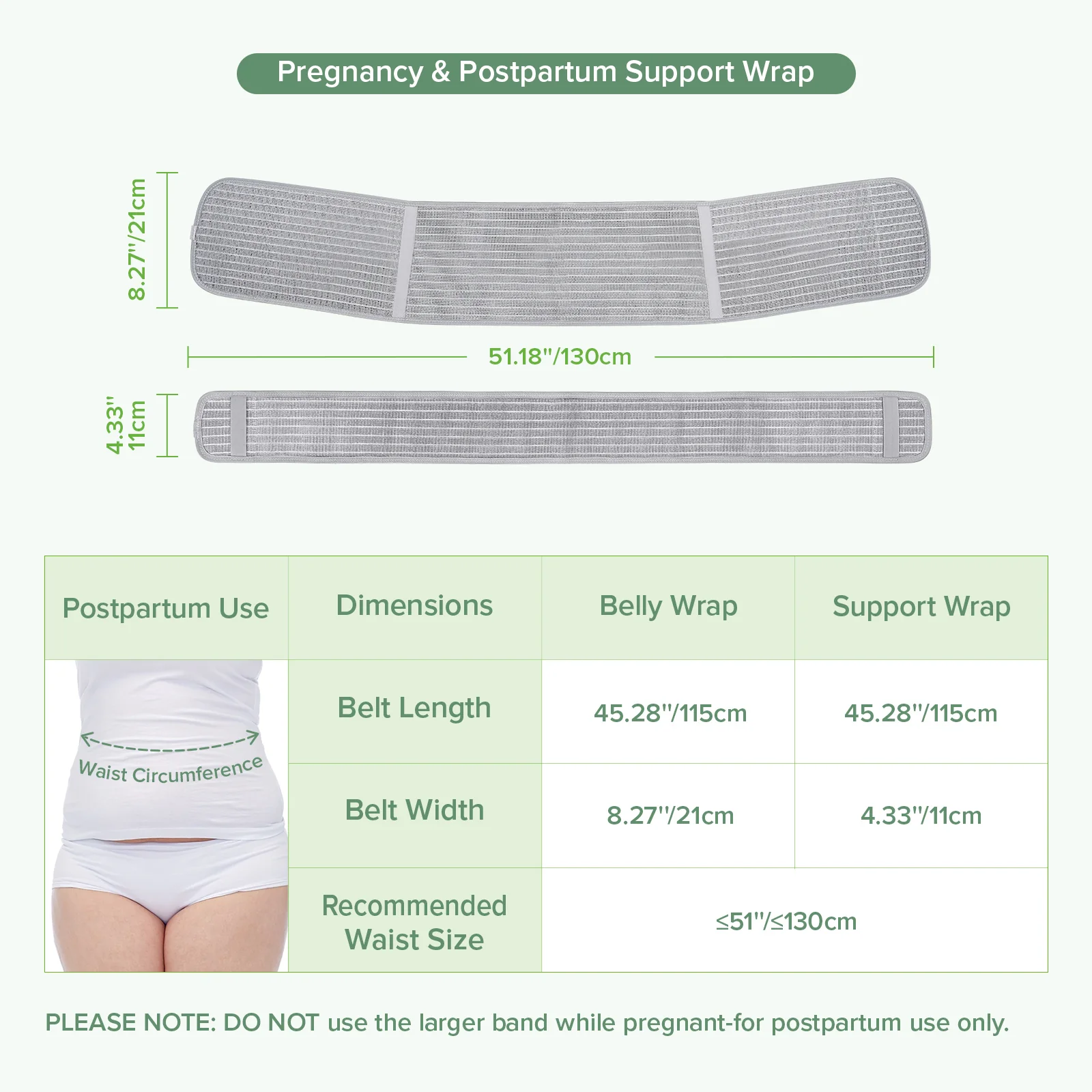 Pregnancy & Postpartum Support Wrap - Image 9