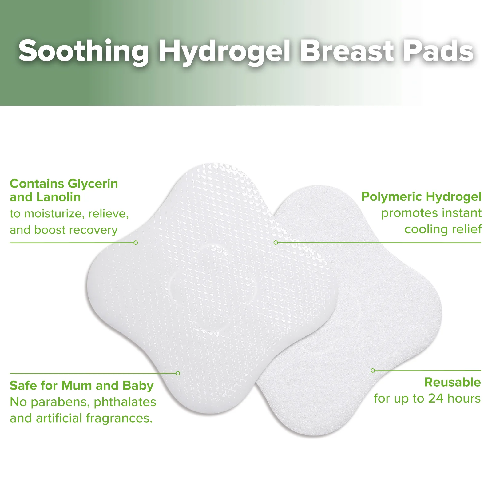 Haakaa Soothing Hydrogel Breast Pads - Image 5