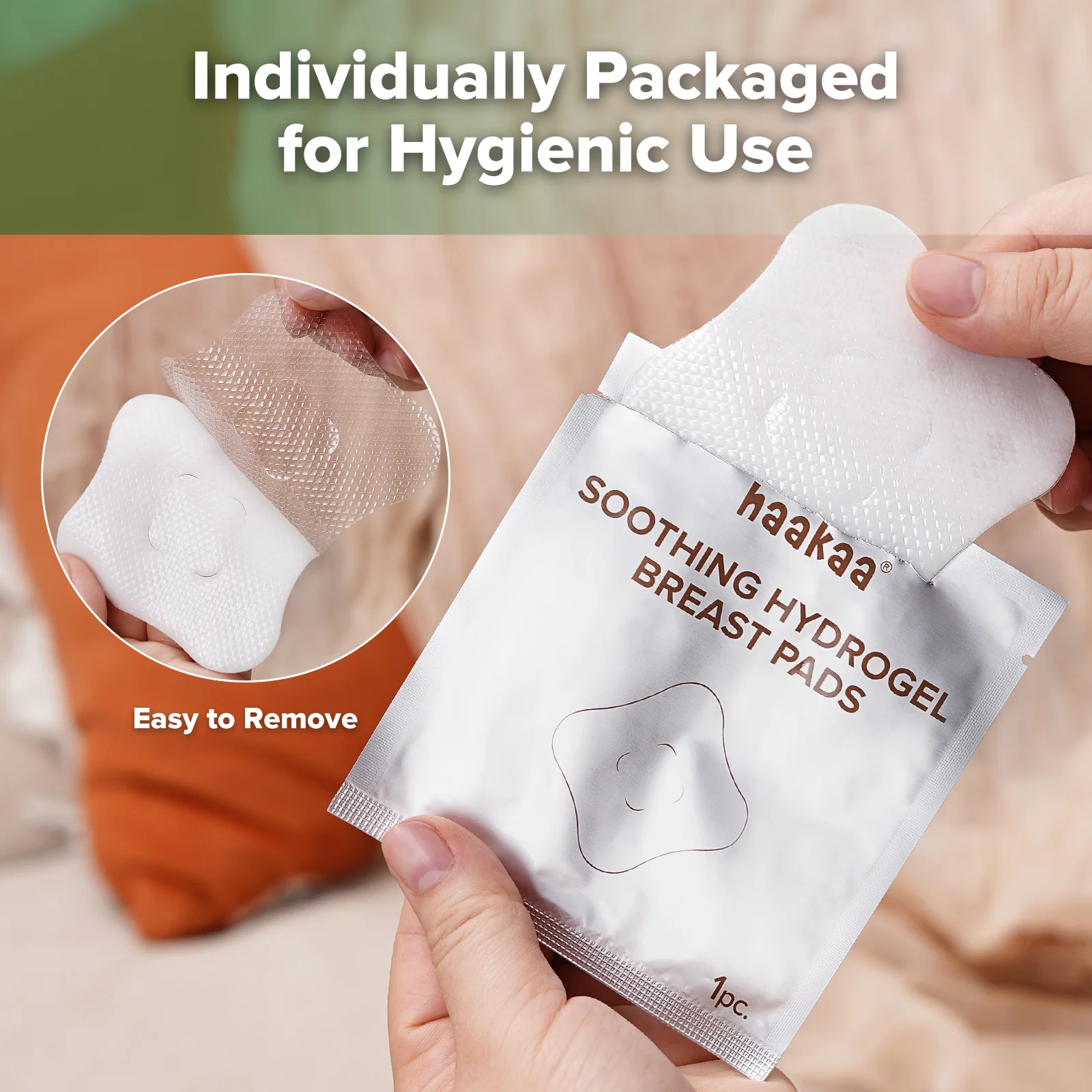 Haakaa Soothing Hydrogel Breast Pads - Image 7