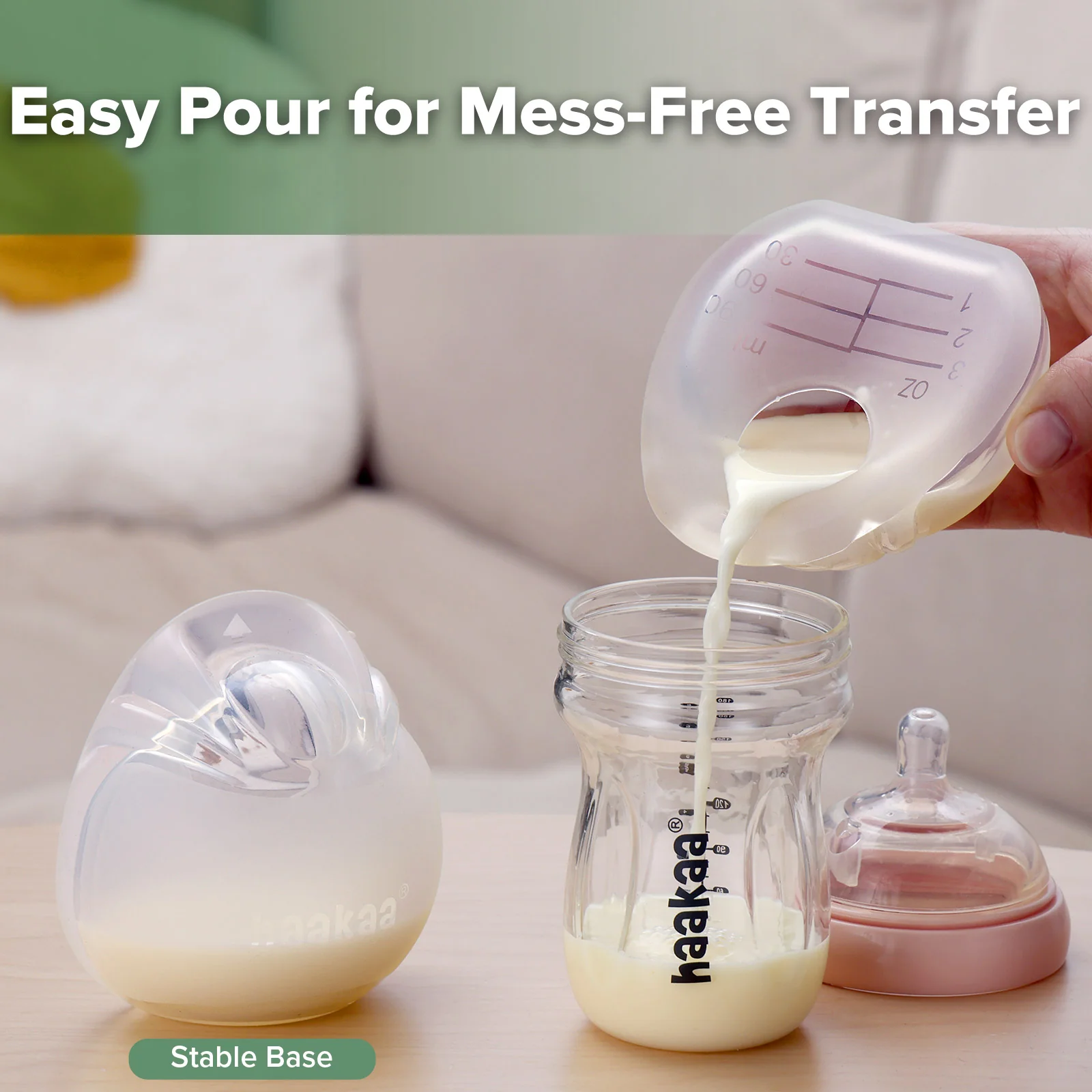 Halo Silicone Breastmilk Collector (90ml) - Image 8
