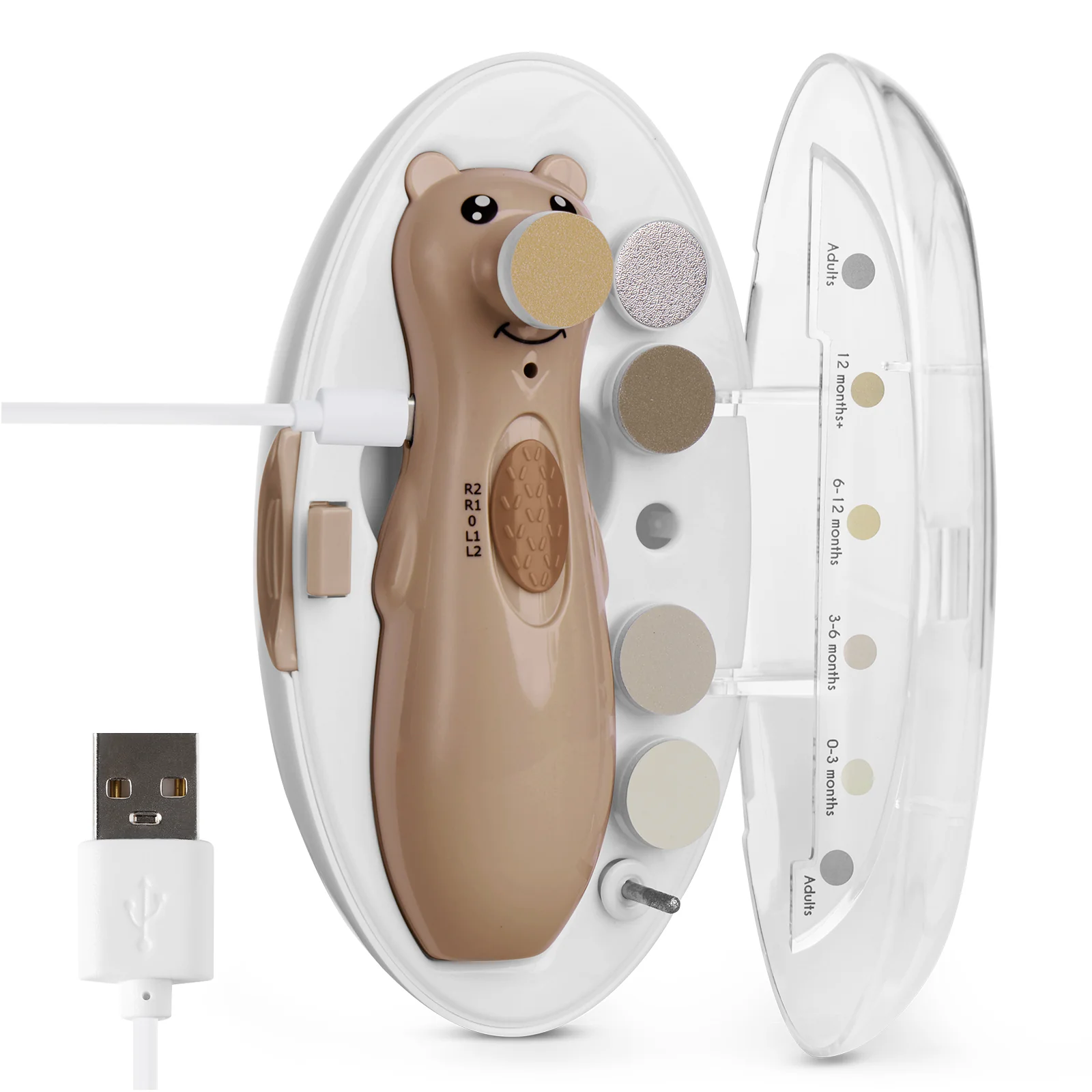 Happii Bear Rechargeable Nail Trimmer Set - Image 7