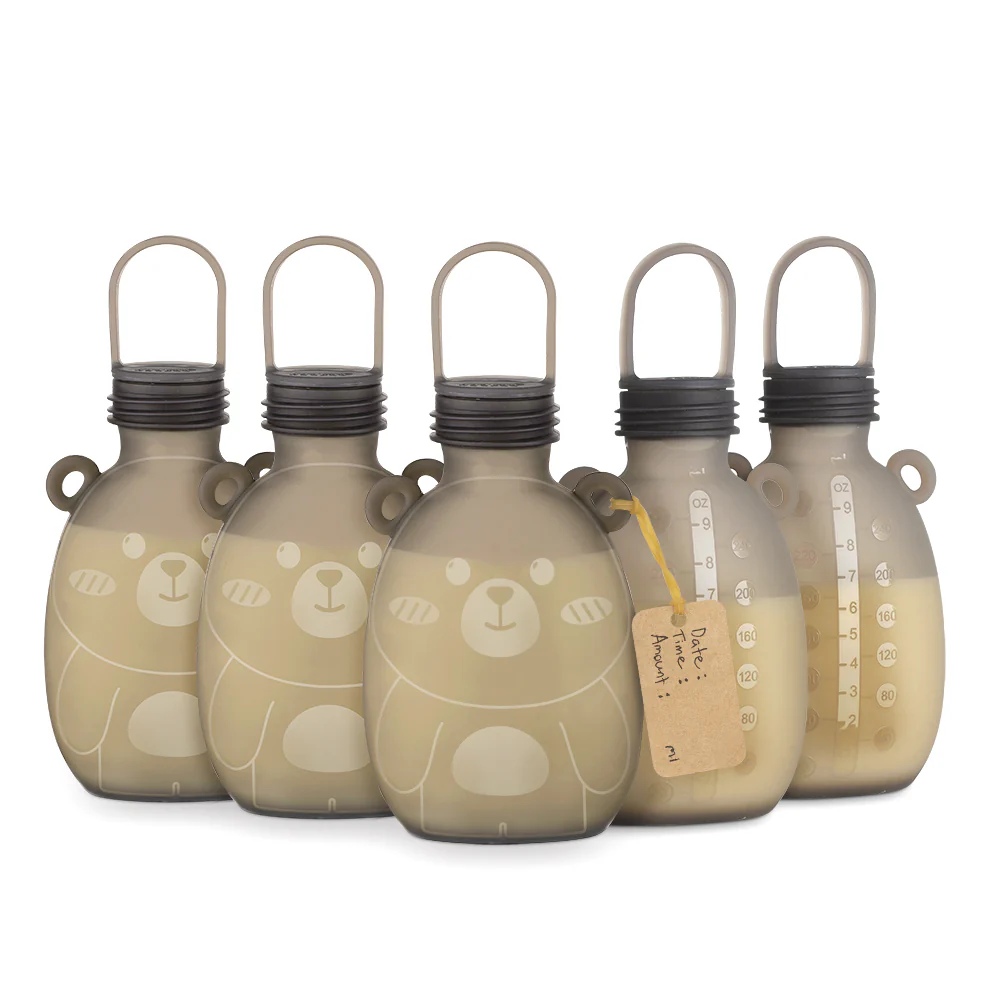 Happii Bear Silicone Milk Storage Bag - Image 7