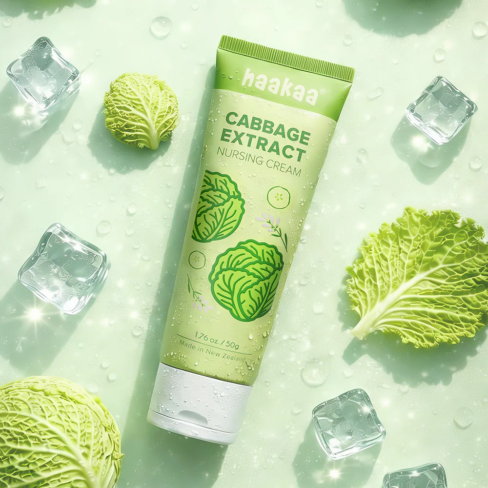 Cabbage Extract Nursing Cream 50g - NZ Made - Image 3