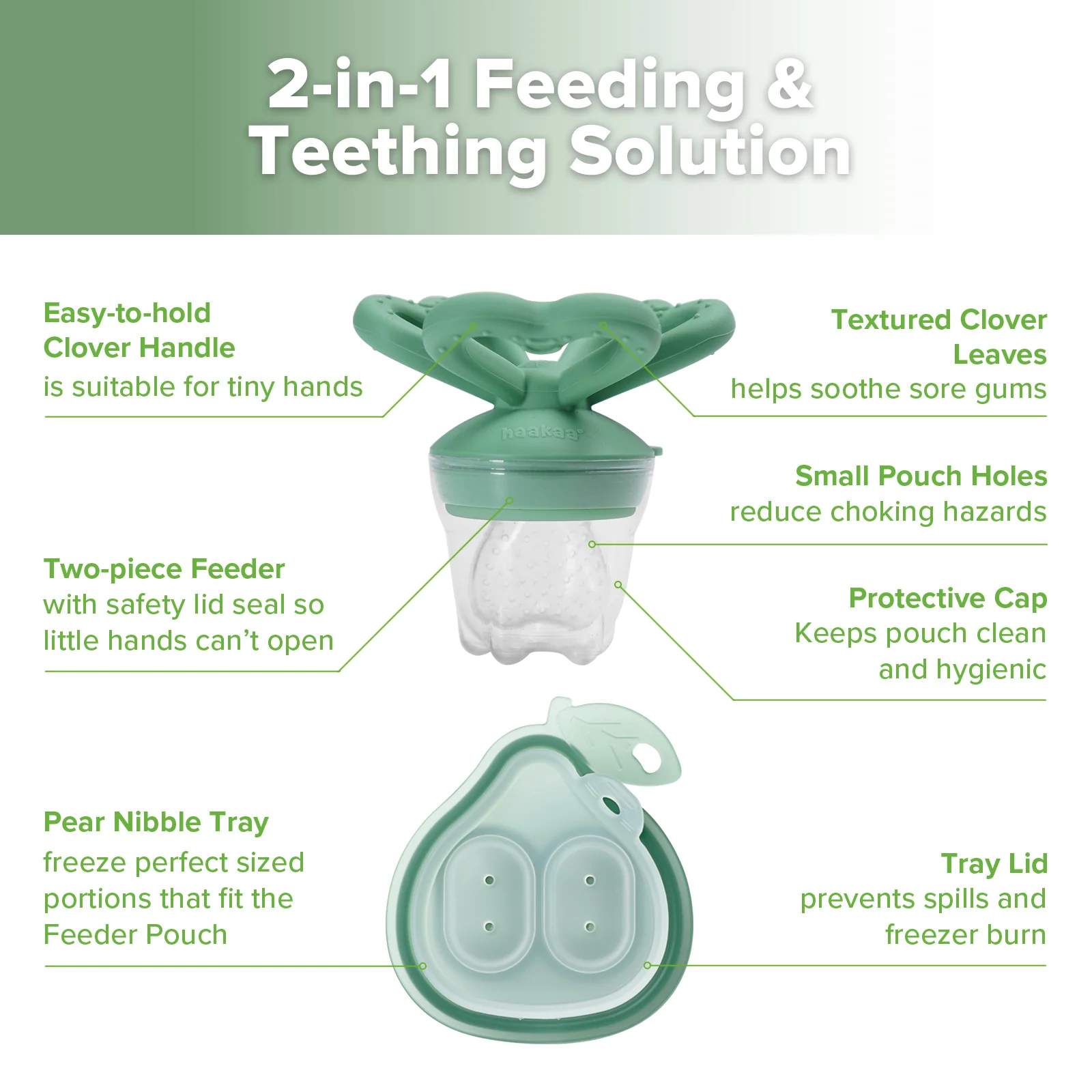 Pear & Clover Freeze-N-Feed Mini Combo - Image 2
