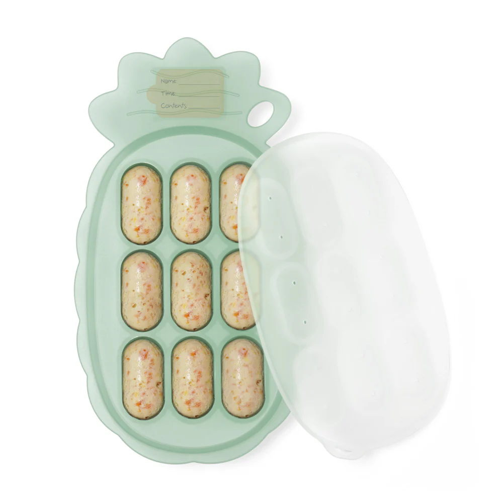Pineapple Silicone Nibble Tray (with Label Slot) - Image 10