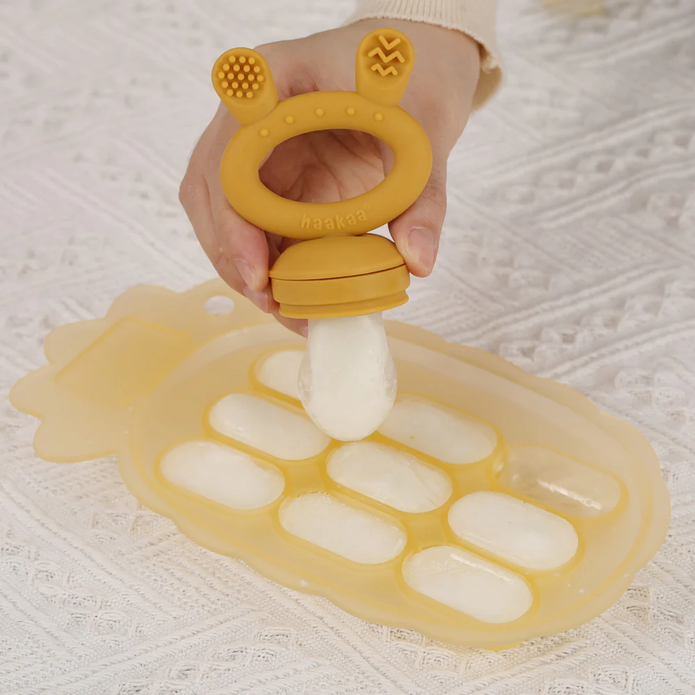 Pineapple Silicone Nibble Tray (with Label Slot) - Image 3