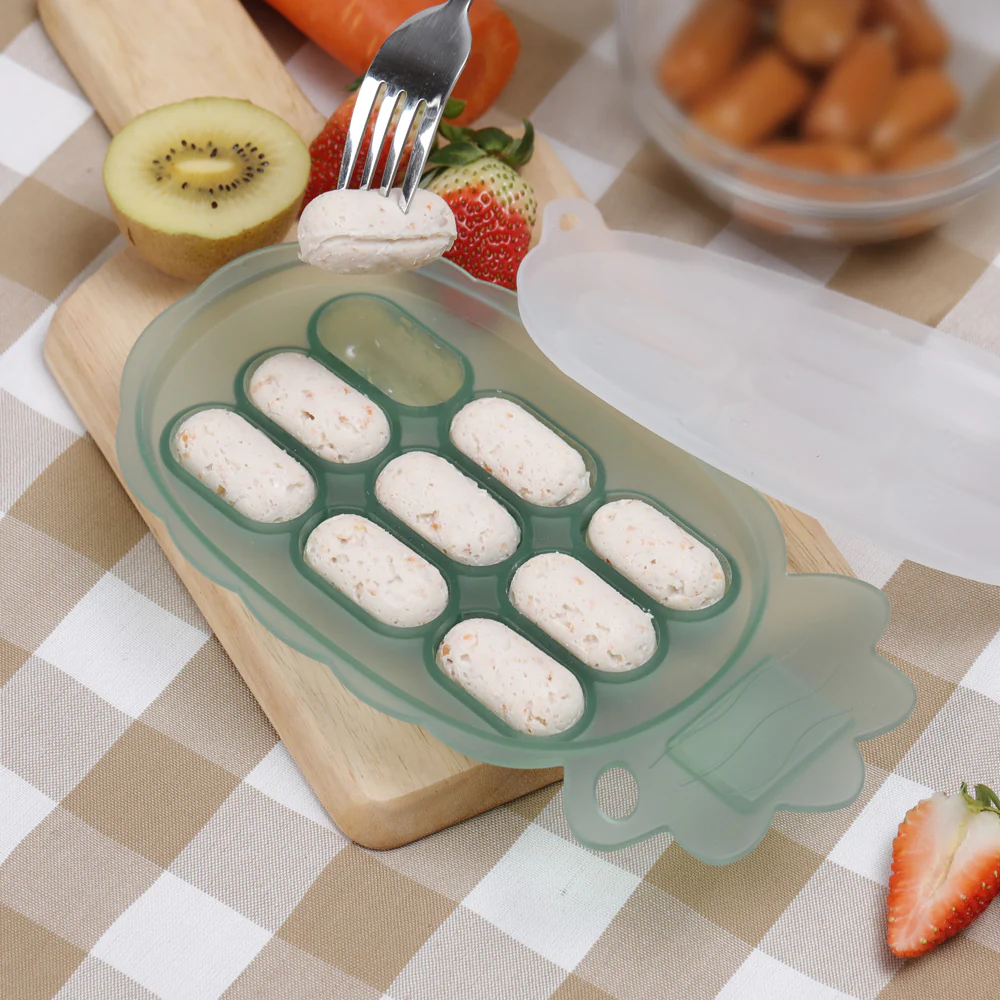 Pineapple Silicone Nibble Tray (with Label Slot) - Image 4