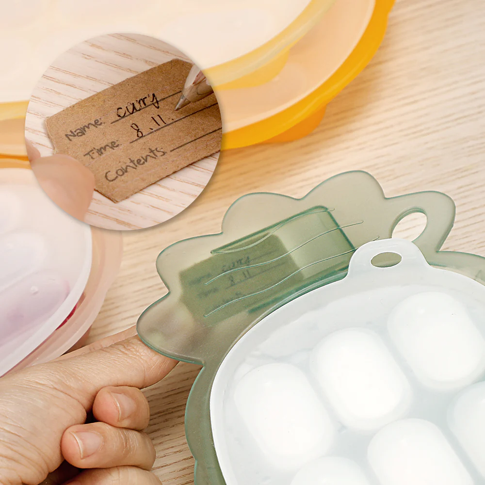 Pineapple Silicone Nibble Tray (with Label Slot) - Image 5