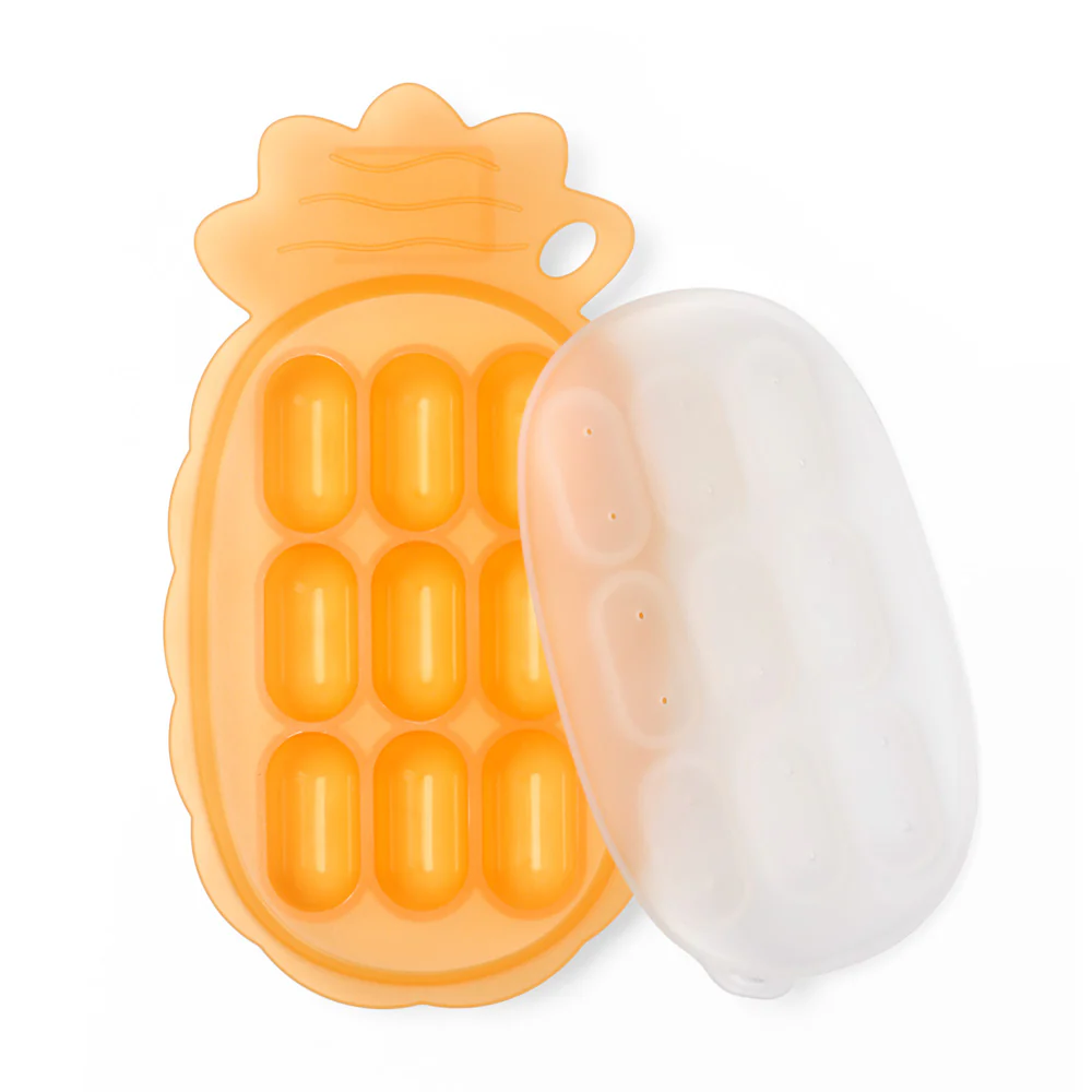 Pineapple Silicone Nibble Tray (with Label Slot) - Image 7