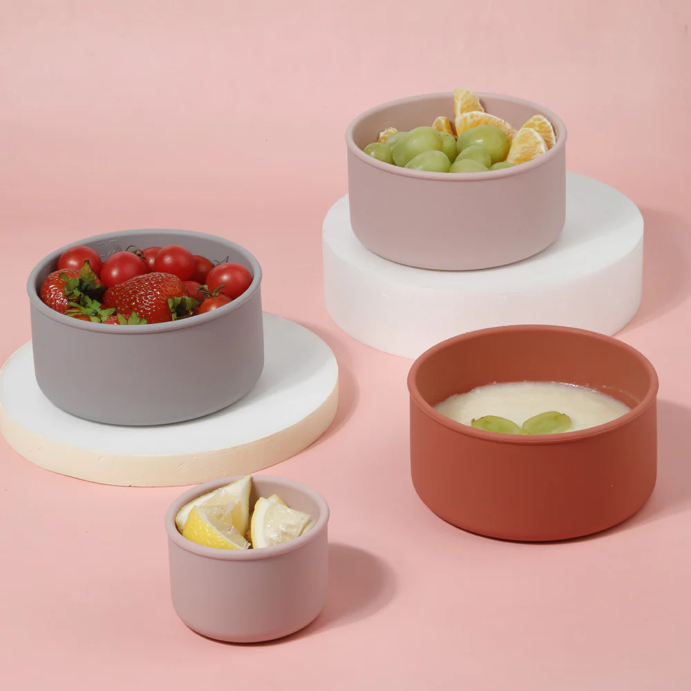 Round Silicone Food Container Set (2pcs) - Image 3