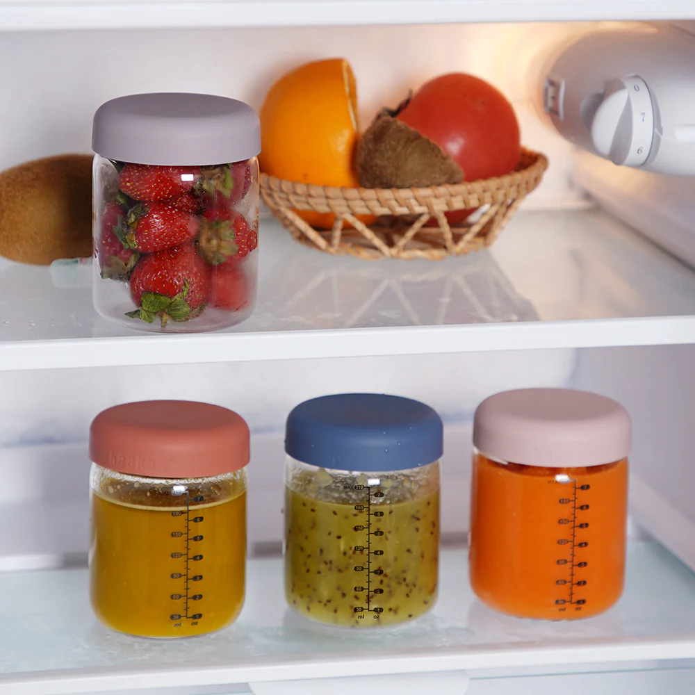 Sealed Glass Storage Jar Set - 210ml - Image 4