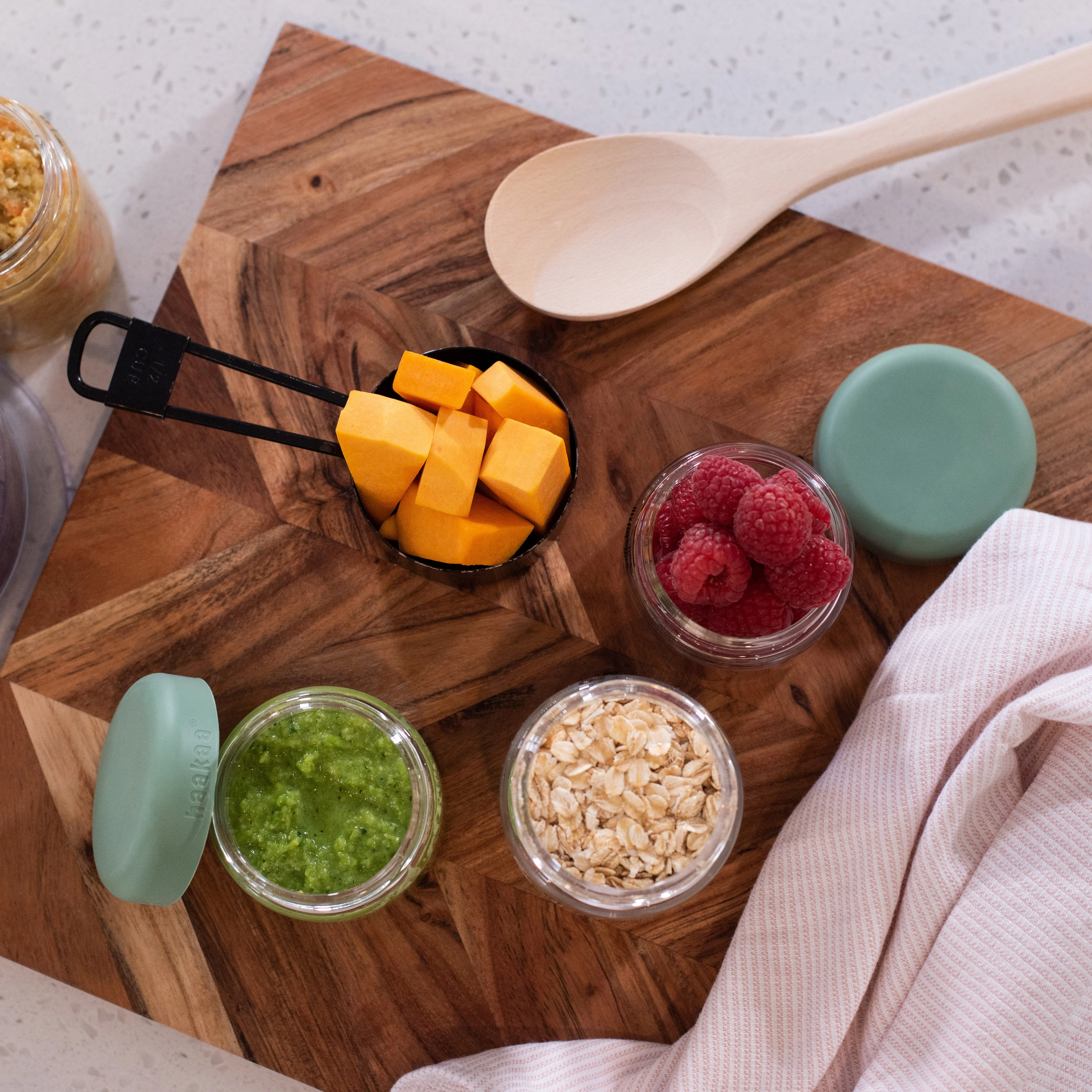 Airtight Silicone Lid Glass Jar Set - Image 3