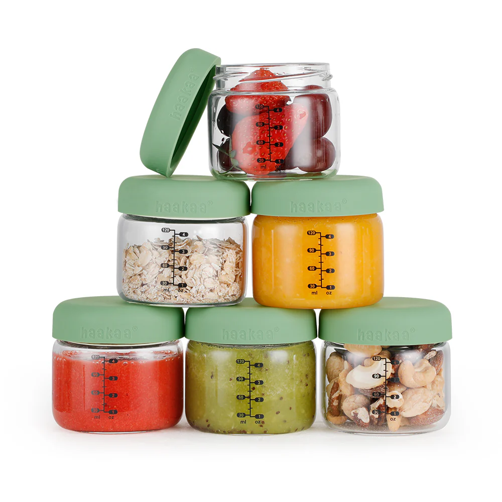 Airtight Silicone Lid Glass Jar Set - Image 5
