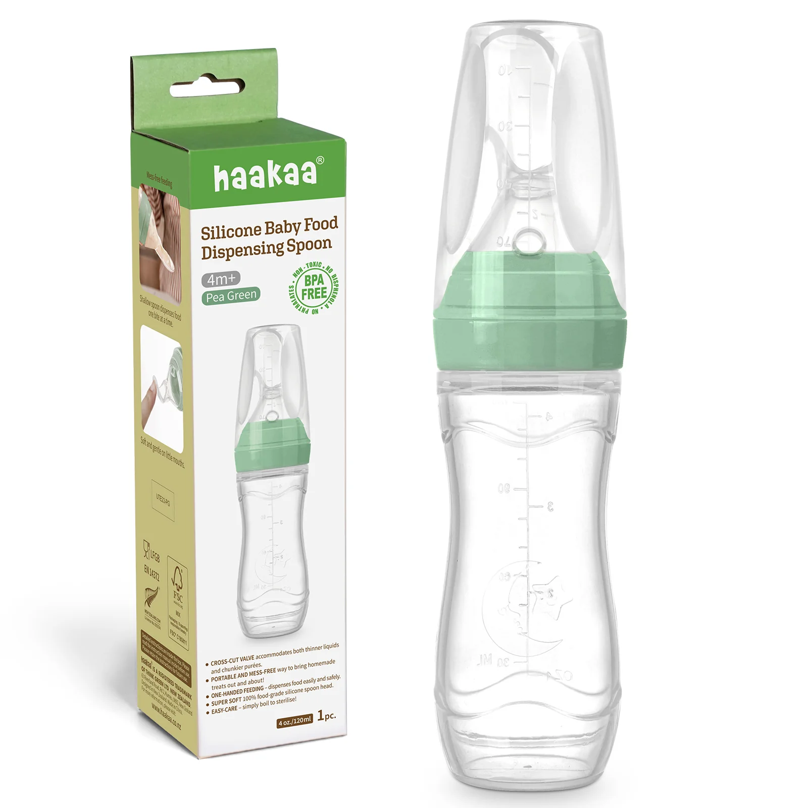 Silicone Baby Food Dispensing Spoon (120ml) - Image 10