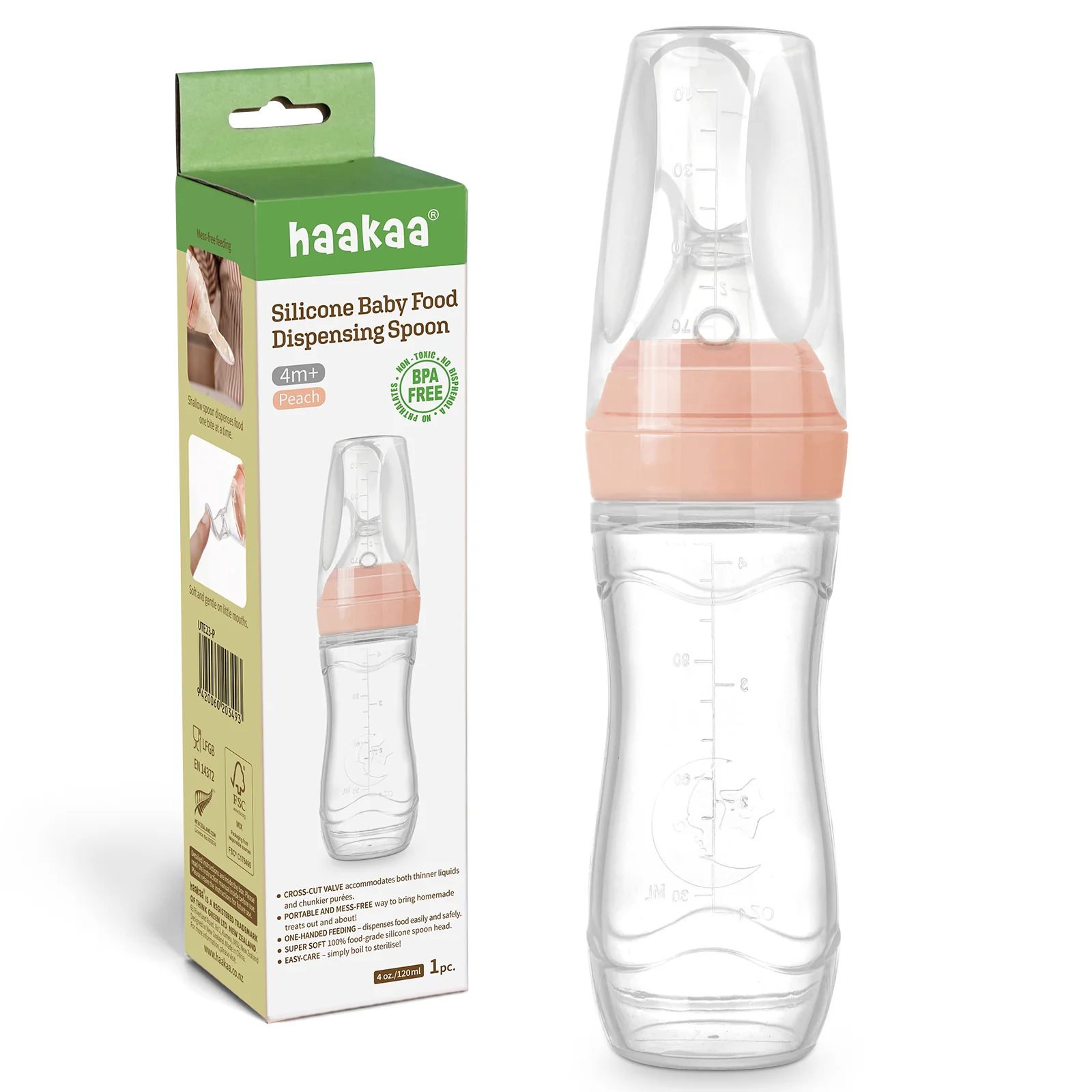 Silicone Baby Food Dispensing Spoon (120ml) - Image 12