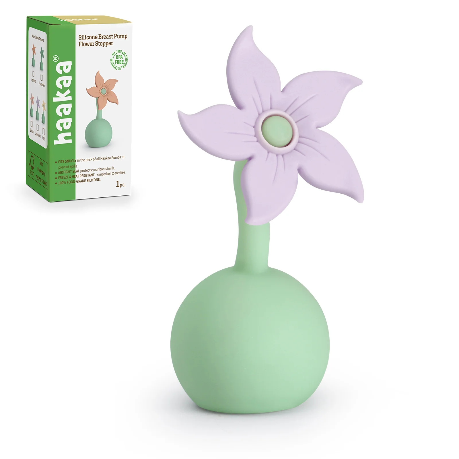 Silicone Breast Pump Flower Stopper - Image 10