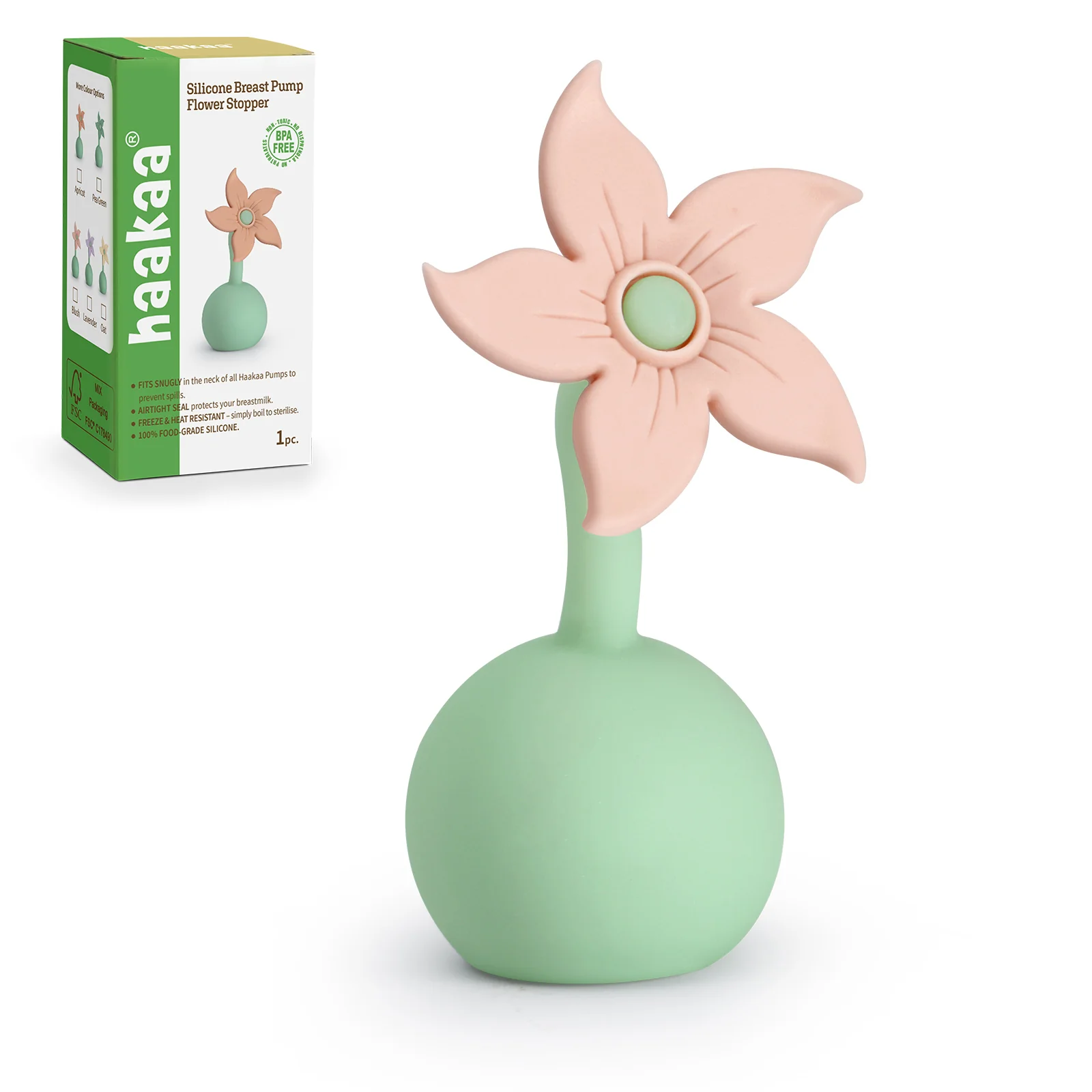 Silicone Breast Pump Flower Stopper - Image 11