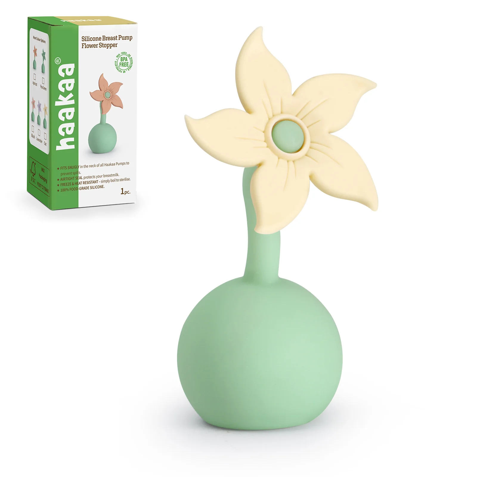 Silicone Breast Pump Flower Stopper - Image 9