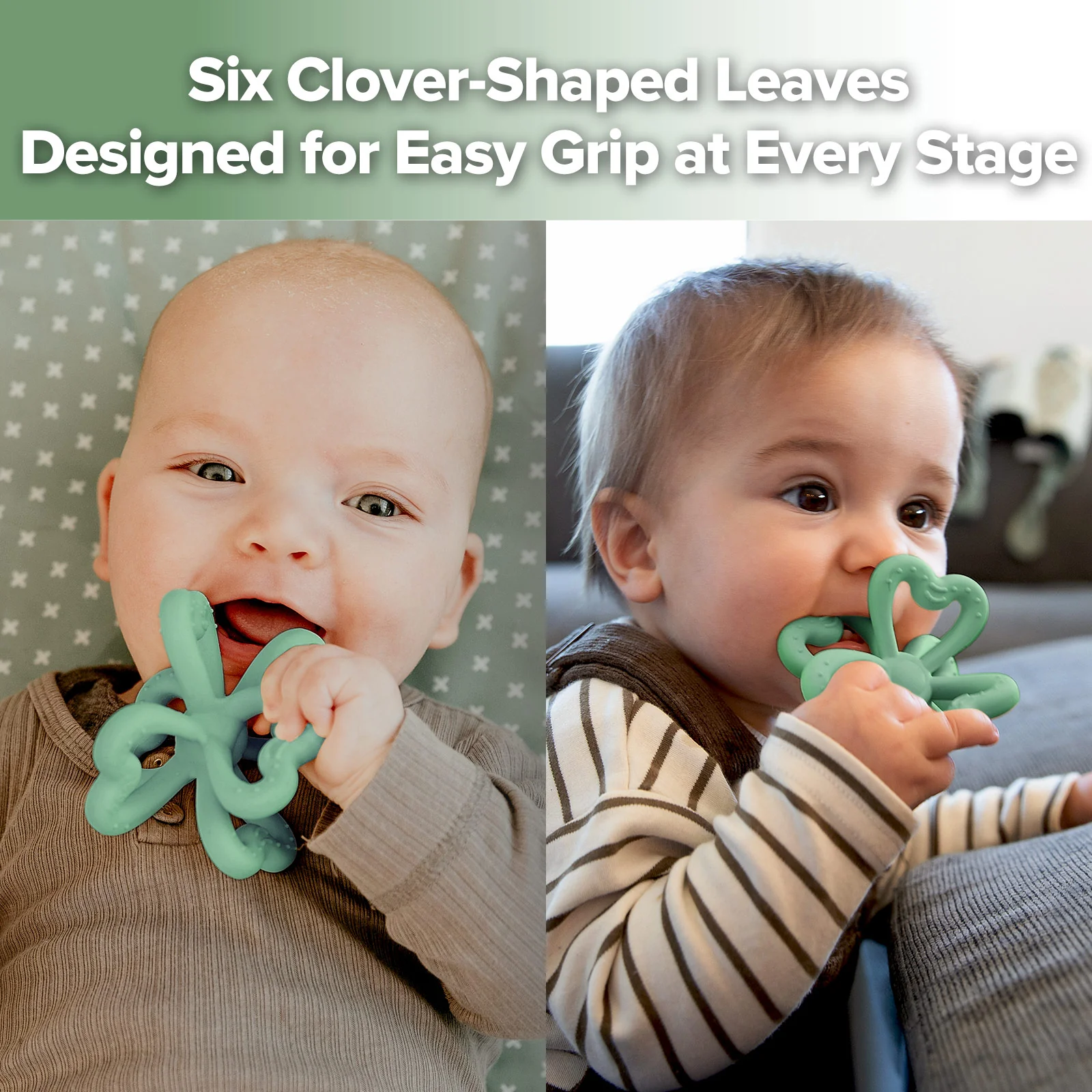 Silicone Clover Teether - Image 3
