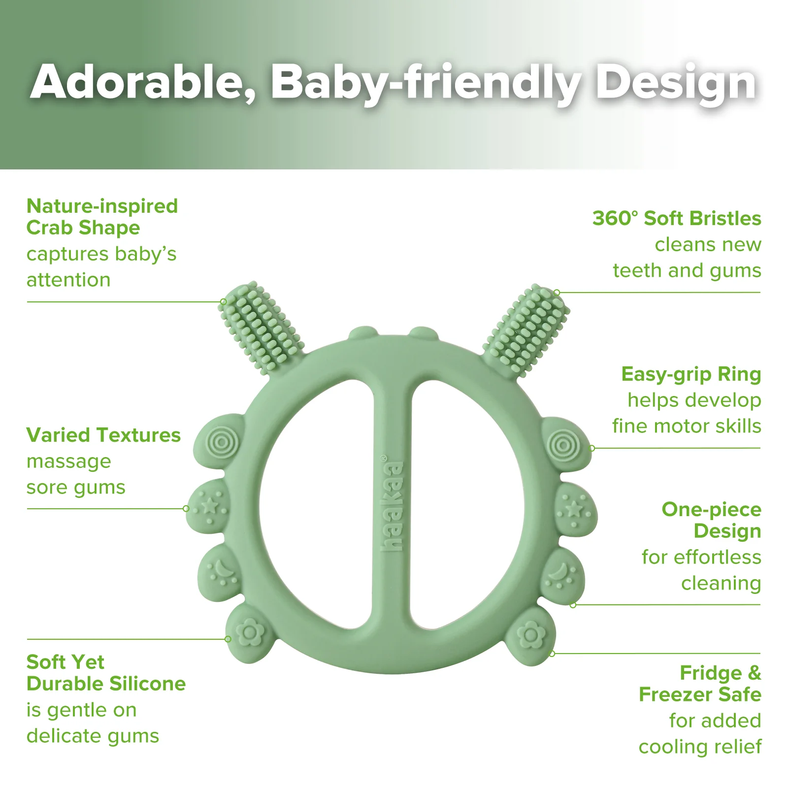 Silicone Crab Teether - Image 7
