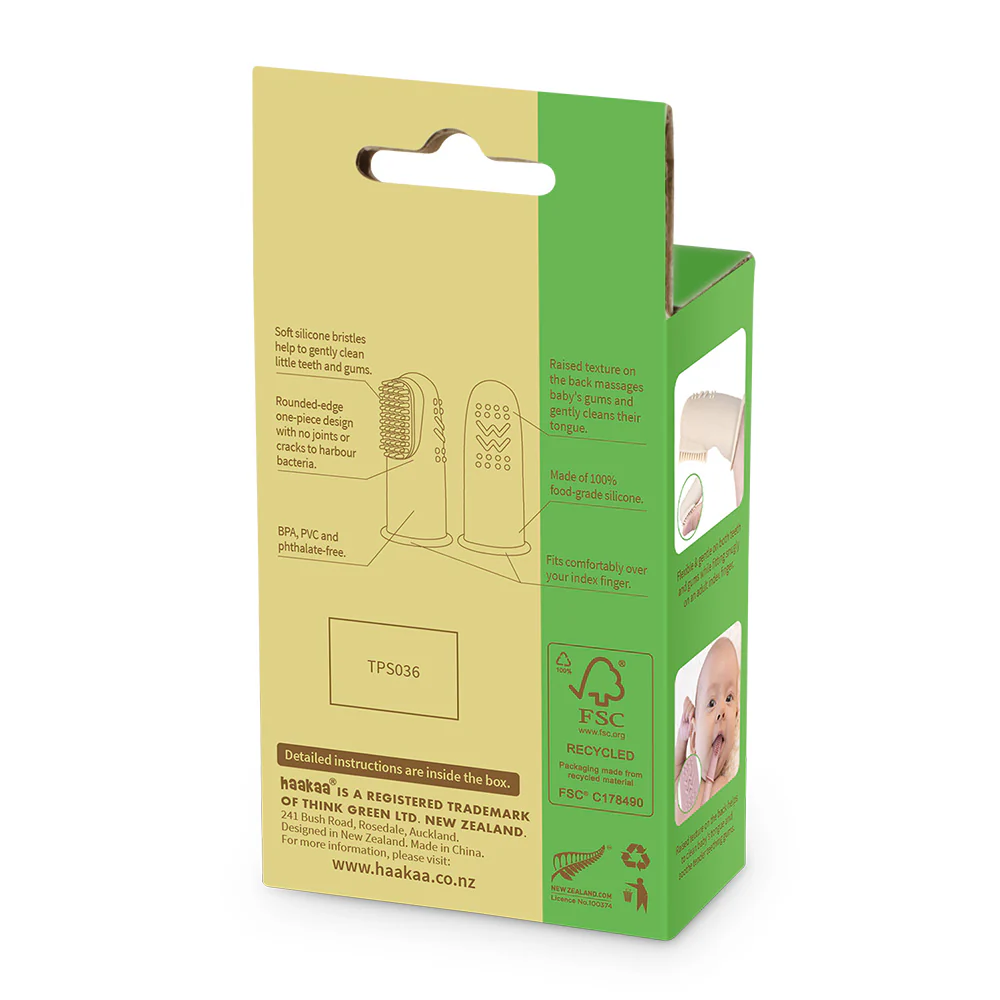 Silicone Finger Toothbrush 2pc - Image 11
