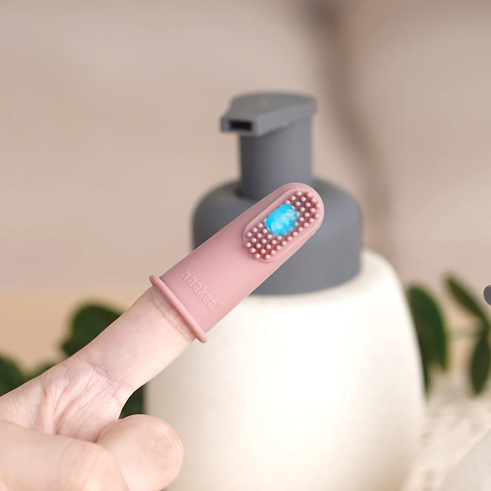 Silicone Finger Toothbrush 2pc - Image 6