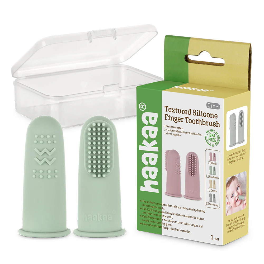 Silicone Finger Toothbrush 2pc - Image 8
