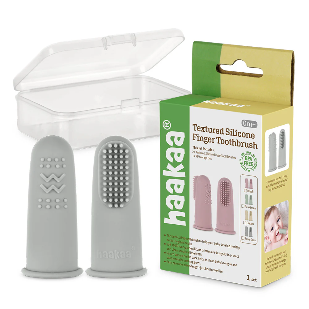 Silicone Finger Toothbrush 2pc - Image 9