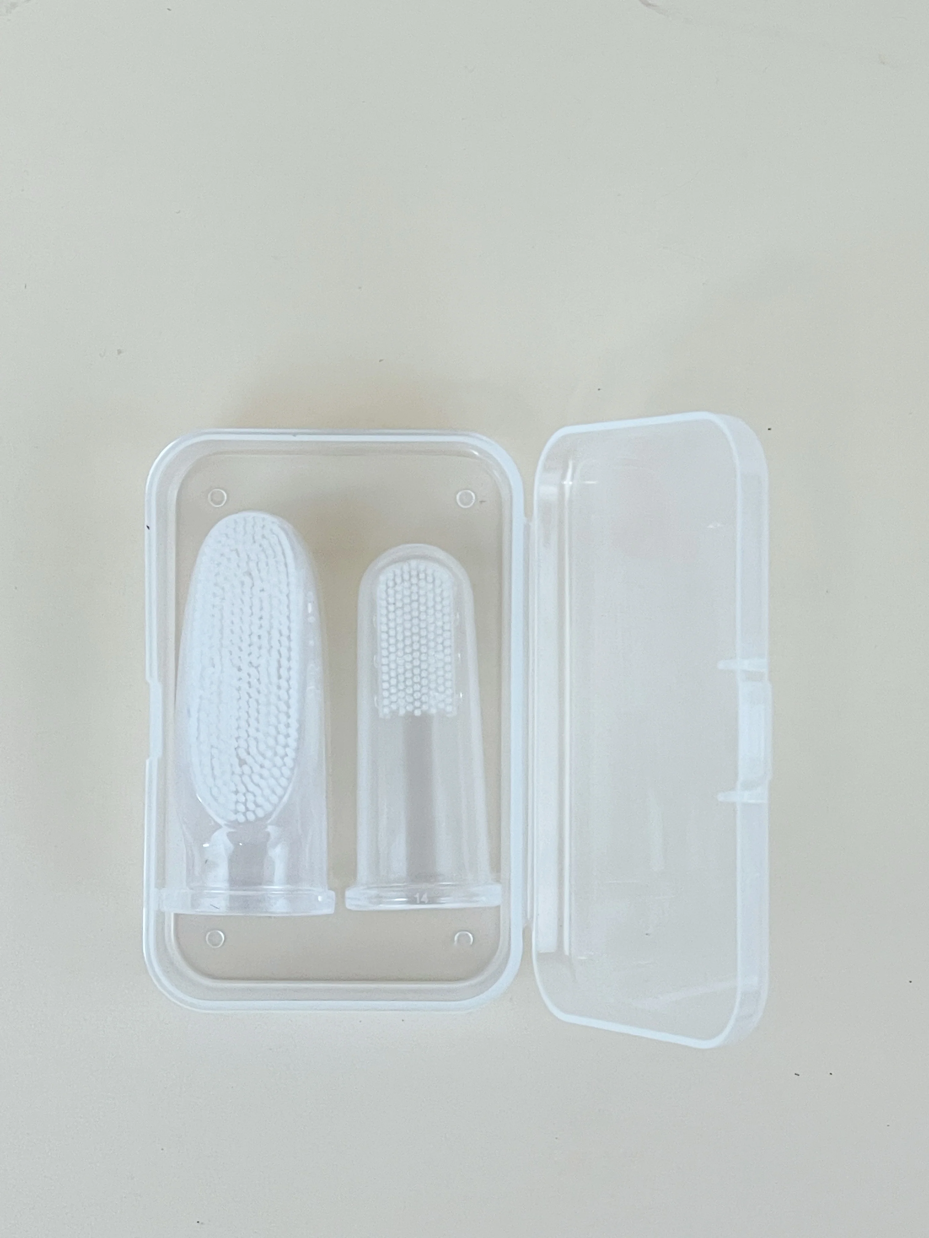 Silicone Finger Toothbrush Set 2pc (S & L) - Image 3