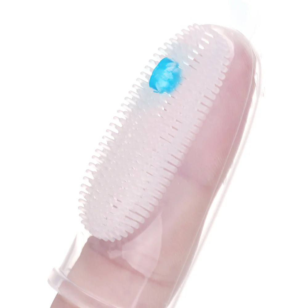 Silicone Finger Toothbrush Set 2pc (S & L) - Image 7