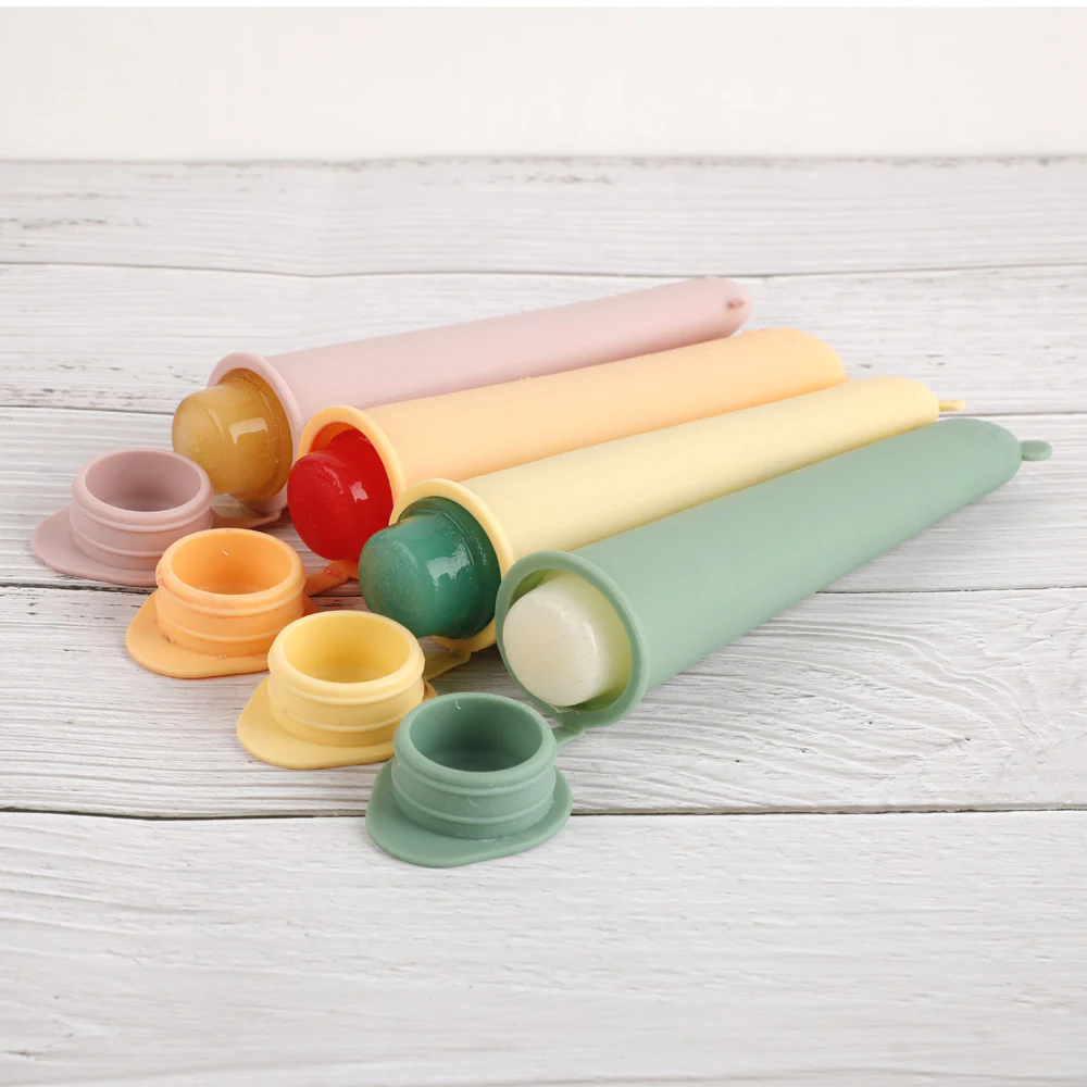 Silicone Ice Pop Mould Set (4 pcs) - Image 4